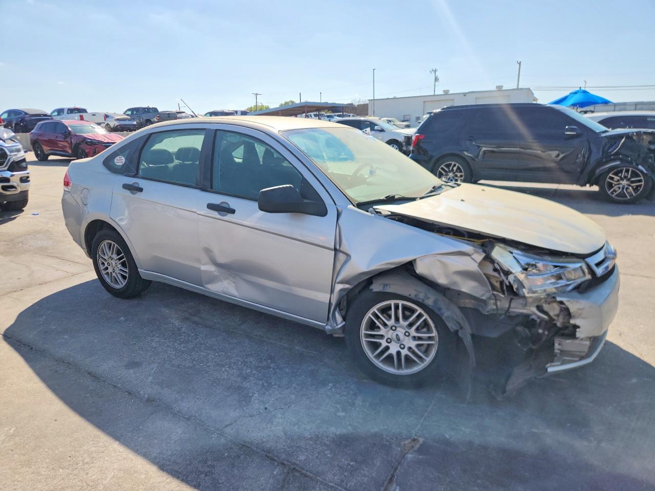 2009 Ford Focus Se Серебряный vin: 1FAHP35N99W152864