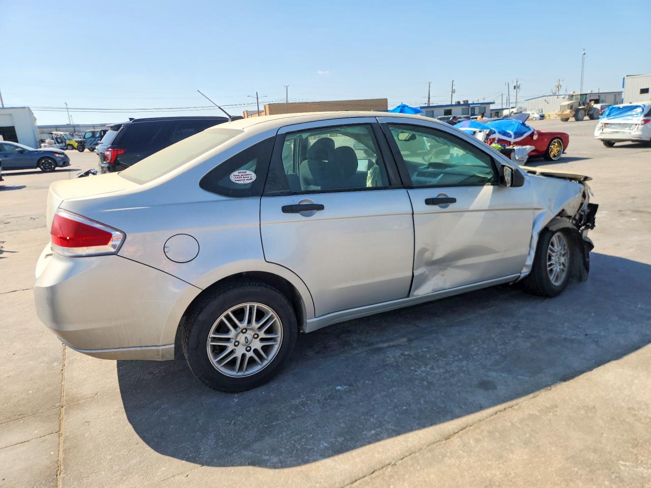 2009 Ford Focus Se Серебряный vin: 1FAHP35N99W152864