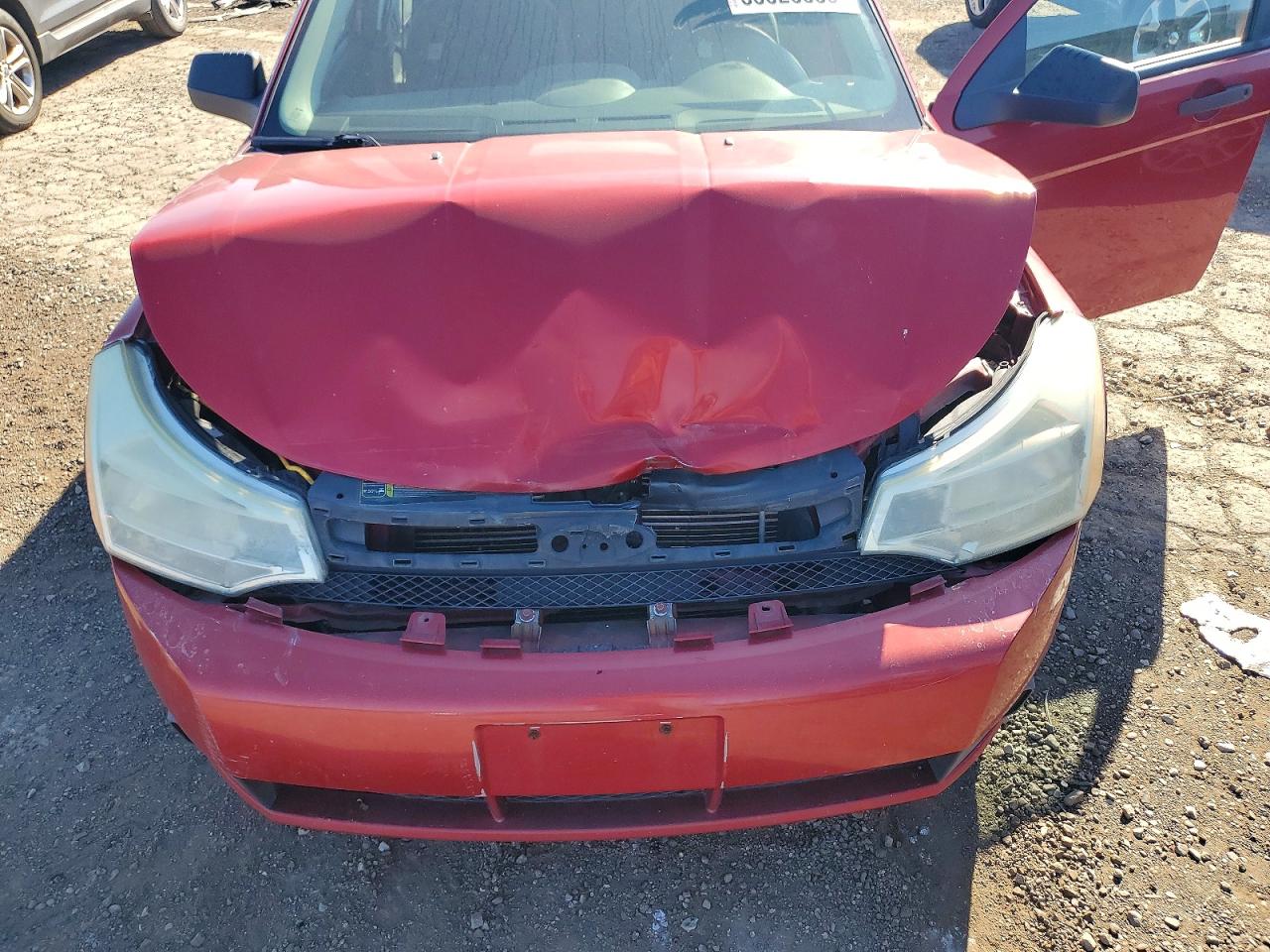2009 Ford Focus Se Бордовый vin: 1FAHP35N99W177571