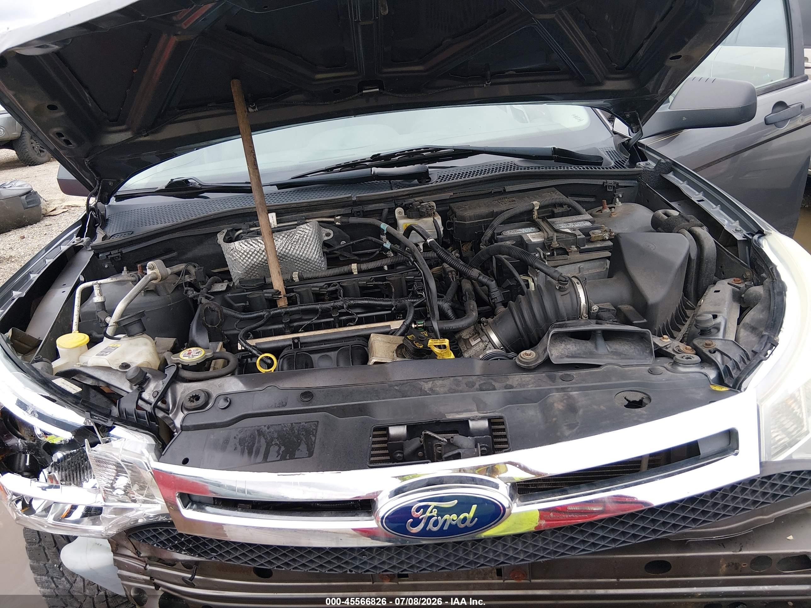 2009 Ford Focus Se Gray vin: 1FAHP35N99W222167