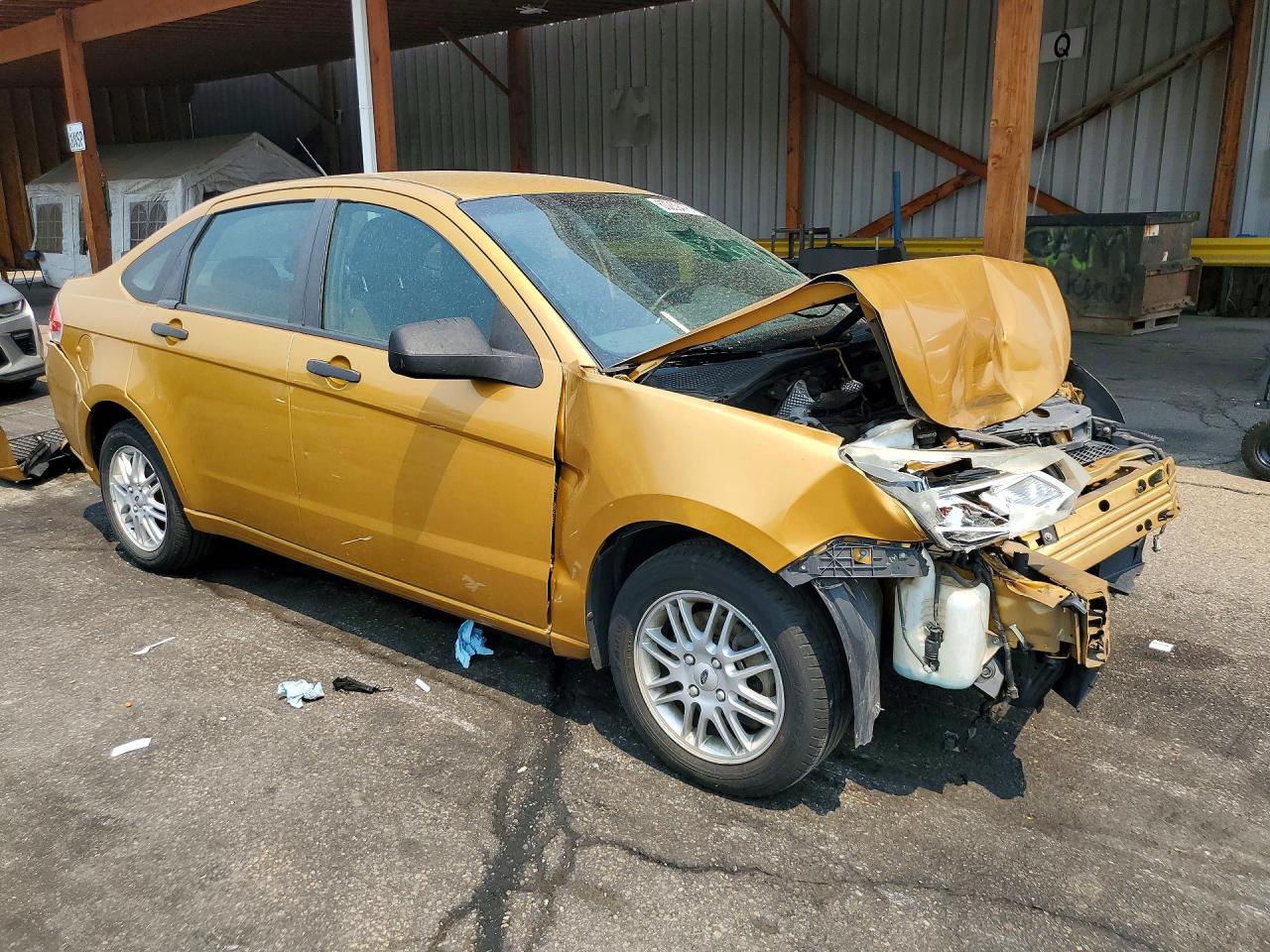 2009 Ford Focus Se Gold vin: 1FAHP35N99W231824