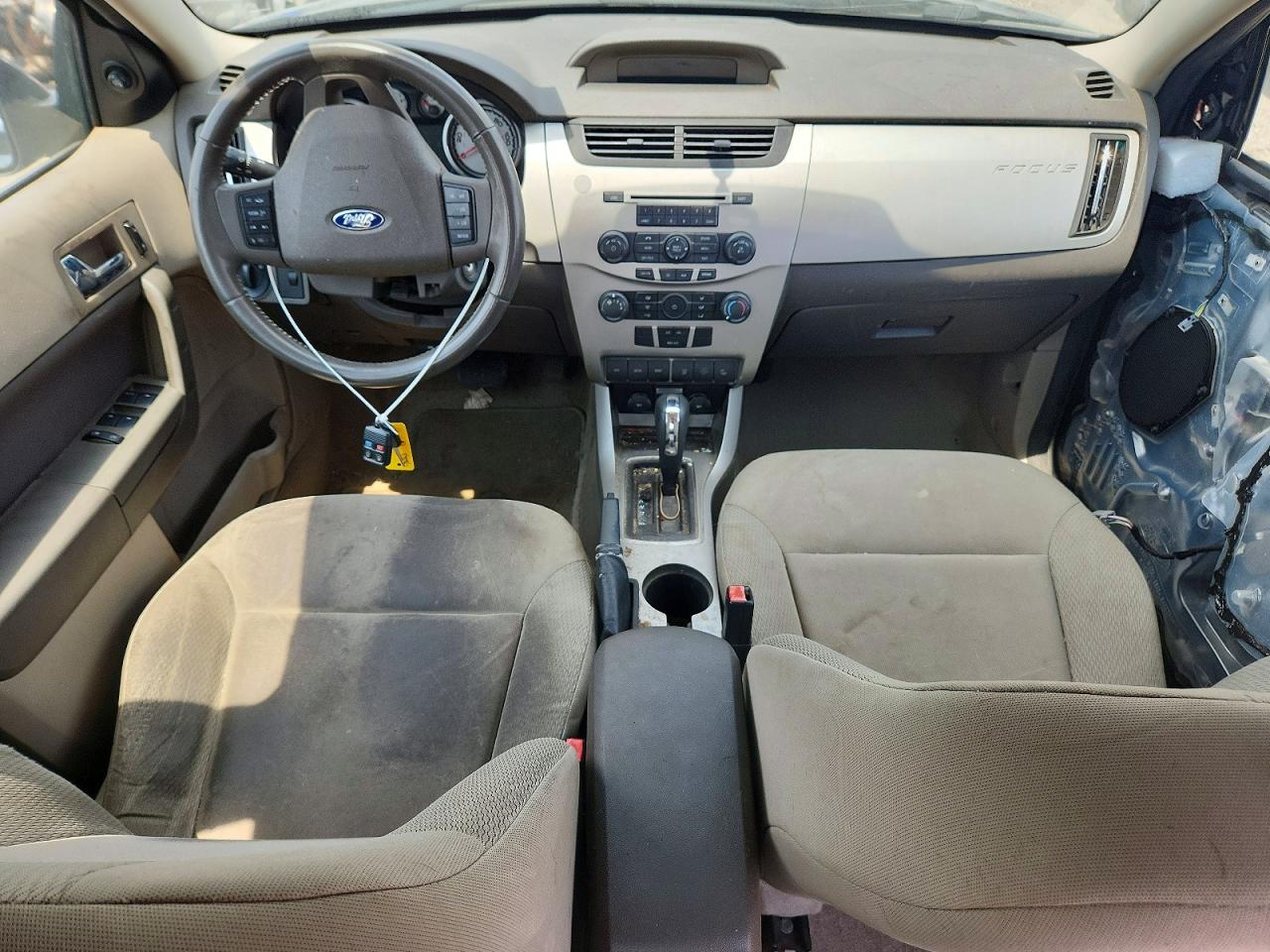 2008 Ford Focus Se Black vin: 1FAHP35NX8W103946