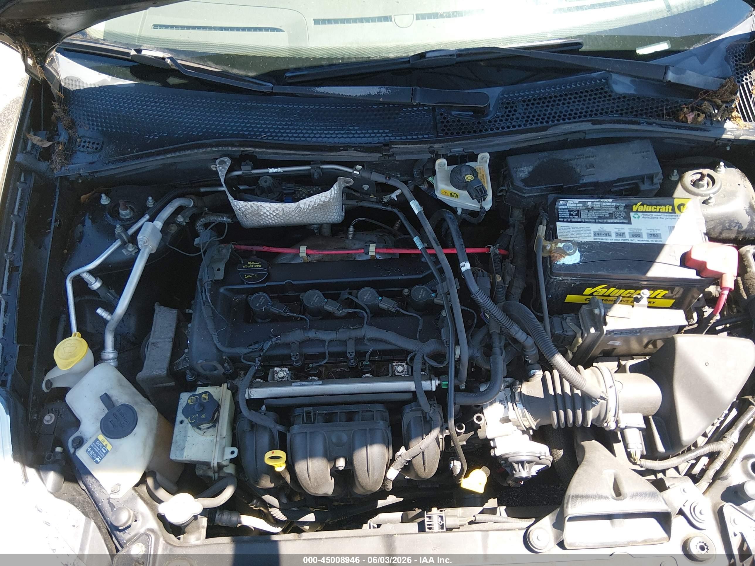 2008 Ford Focus Se/ses Black vin: 1FAHP35NX8W199772