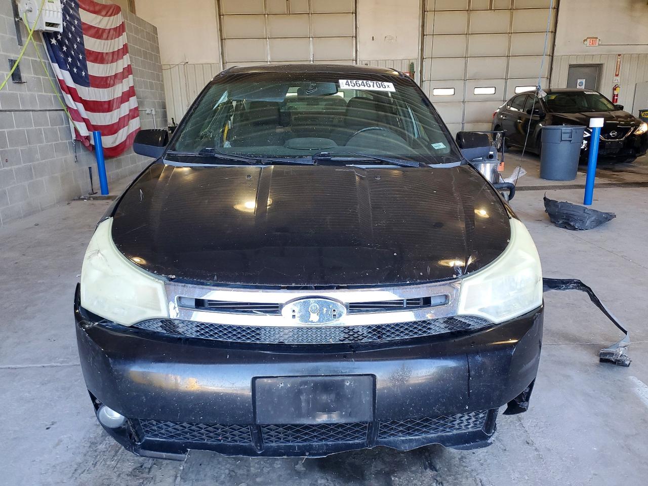 2008 Ford Focus Black vin: 1FAHP35NX8W233564