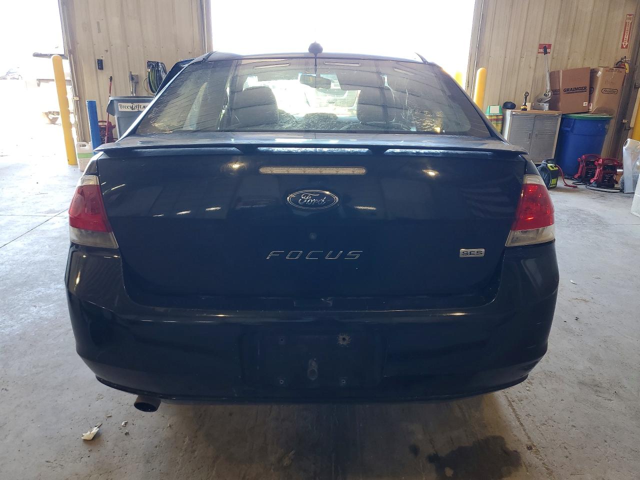 2008 Ford Focus Black vin: 1FAHP35NX8W233564