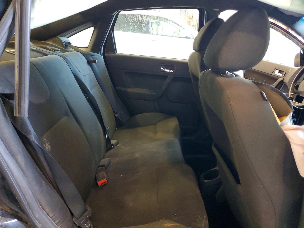 2008 Ford Focus Black vin: 1FAHP35NX8W233564