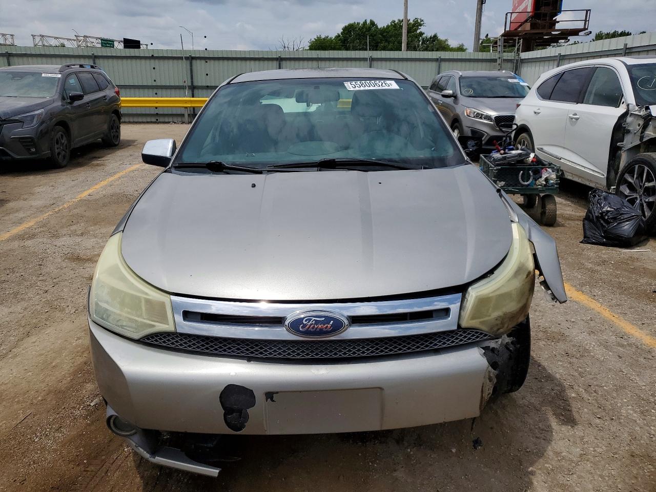 2008 Ford Focus Tan vin: 1FAHP35NX8W261476
