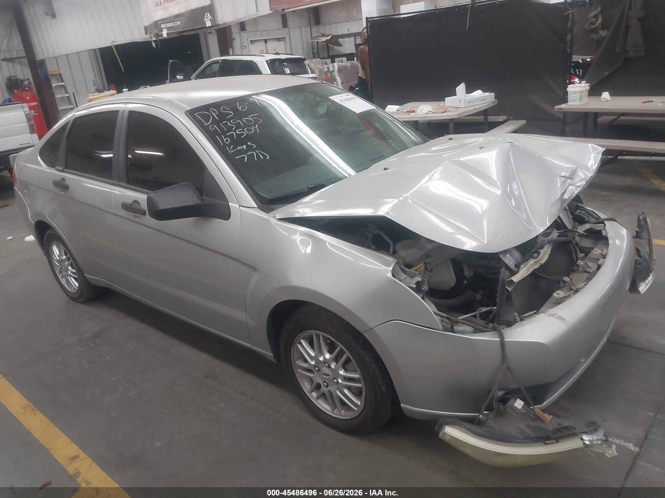 2009 Ford Focus Se Gray vin: 1FAHP35NX9W167504