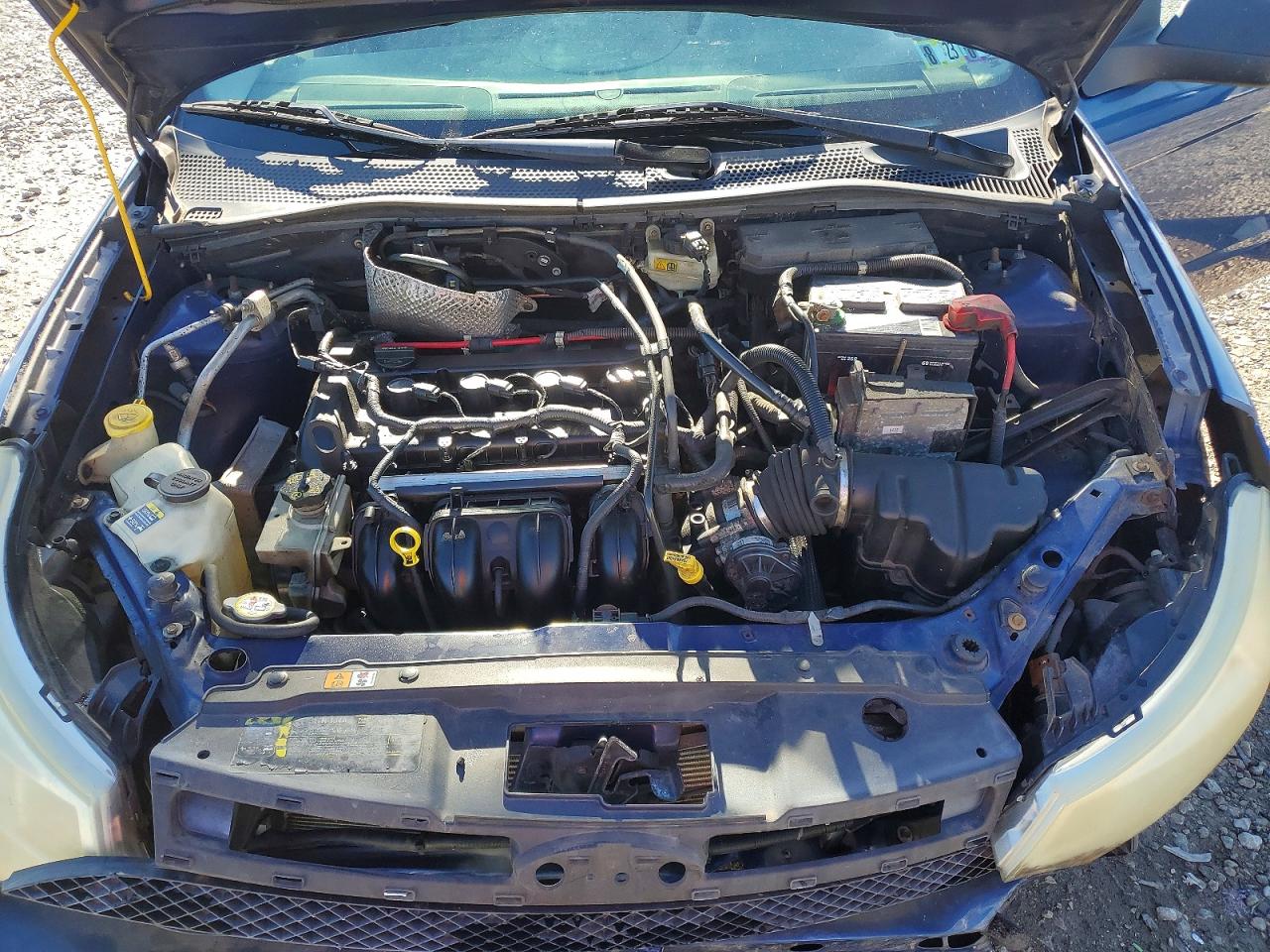 2009 Ford Focus Se Blue vin: 1FAHP35NX9W233176