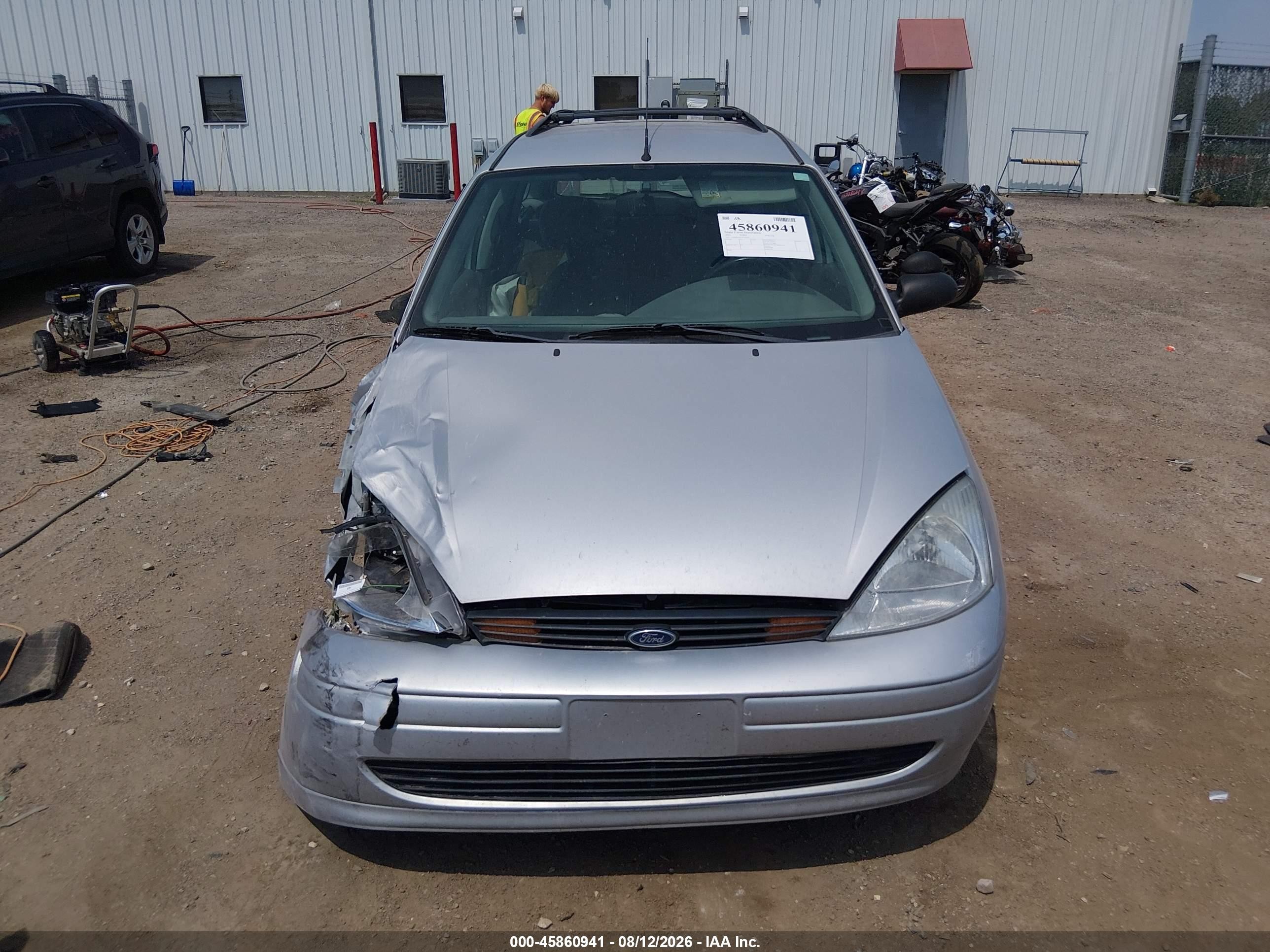 2002 Ford Focus Se/ztw Silver vin: 1FAHP36302W216552