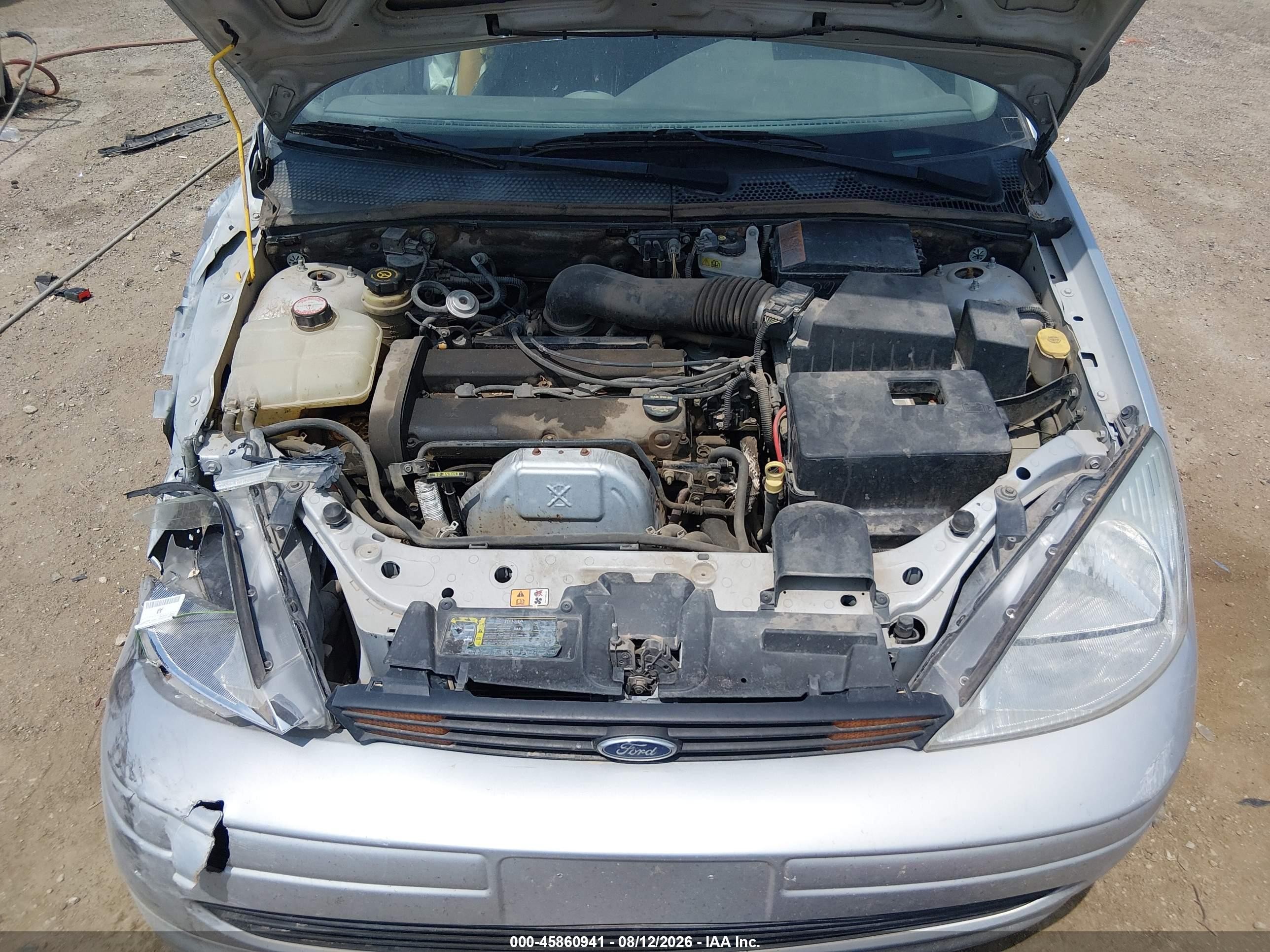 2002 Ford Focus Se/ztw Silver vin: 1FAHP36302W216552