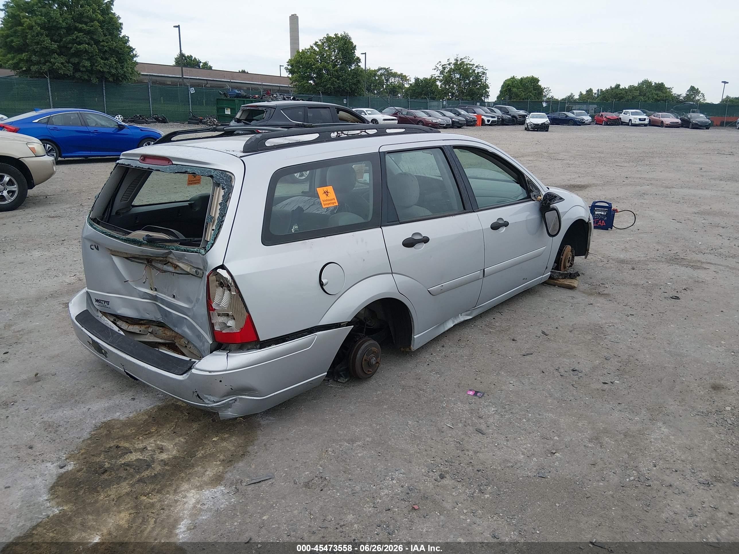 2003 Ford Focus Se/ztw Серебряный vin: 1FAHP36303W178175