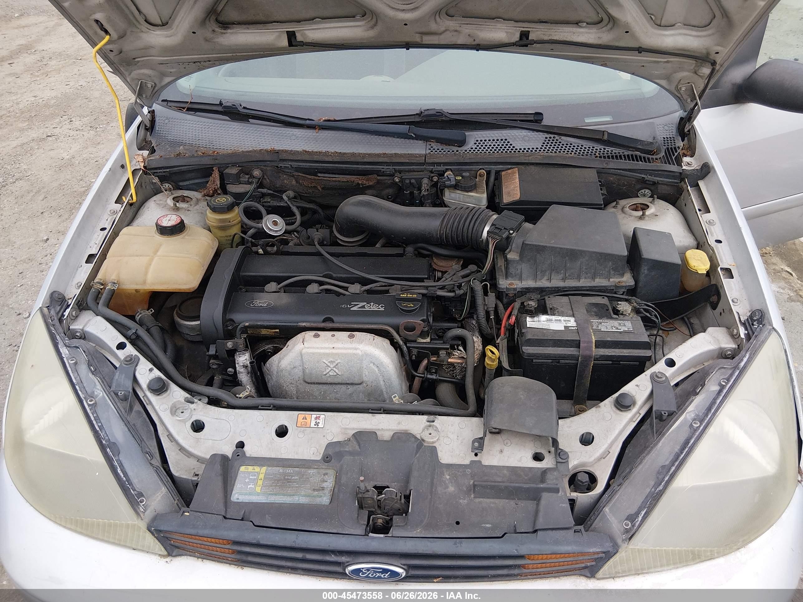 2003 Ford Focus Se/ztw Серебряный vin: 1FAHP36303W178175