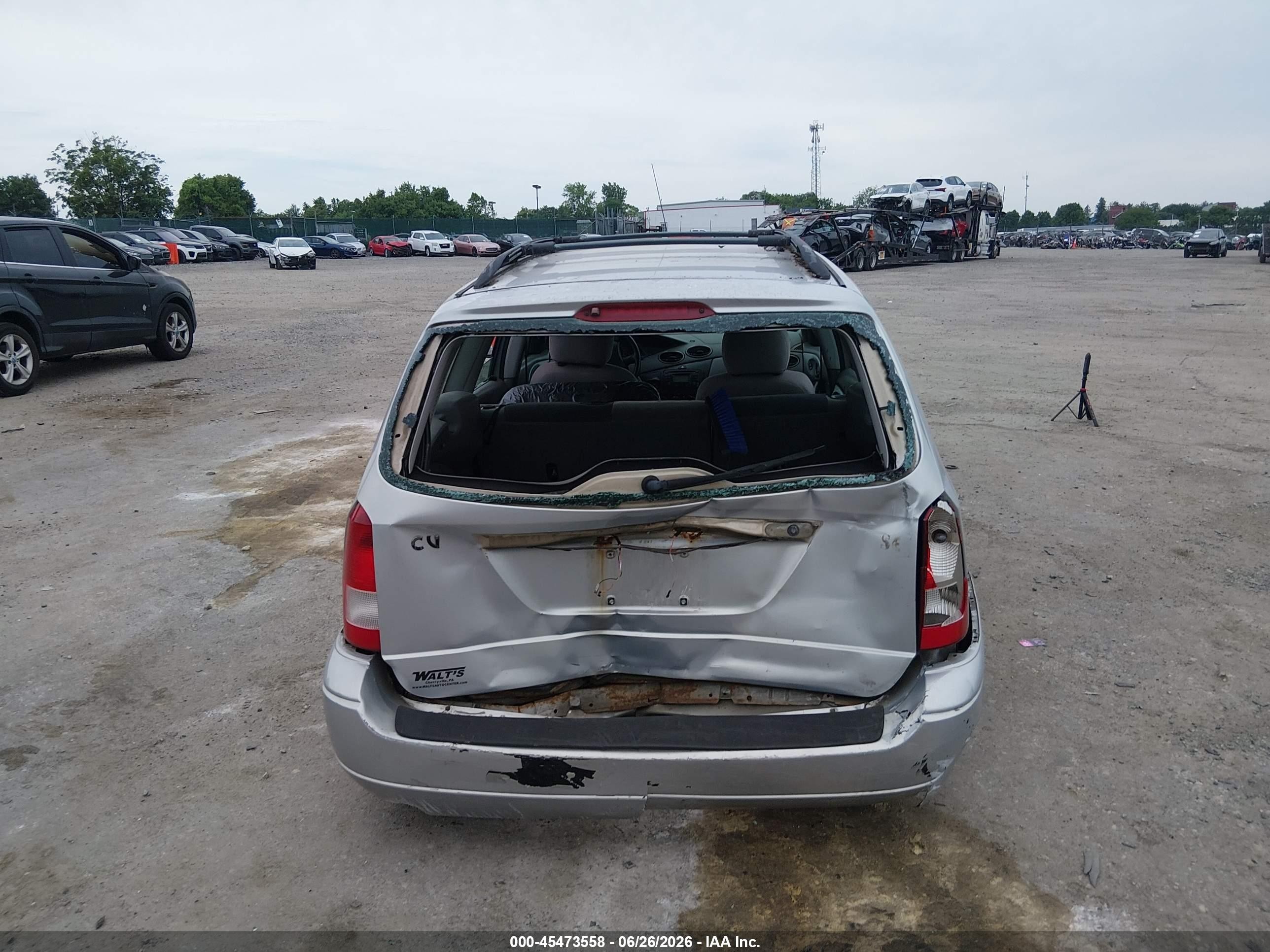 2003 Ford Focus Se/ztw Серебряный vin: 1FAHP36303W178175