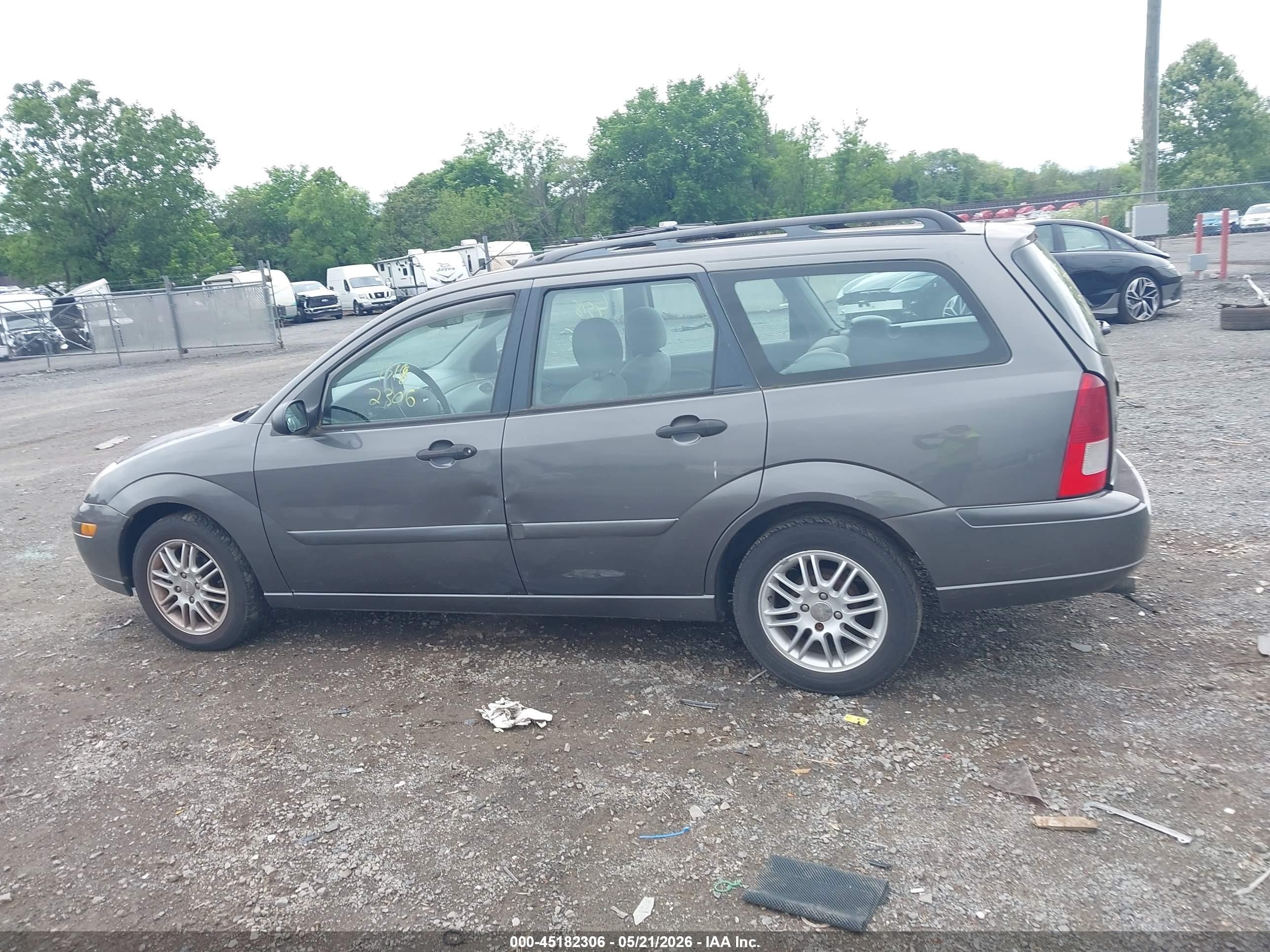 2003 Ford Focus Se/ztw Gray vin: 1FAHP36333W120061
