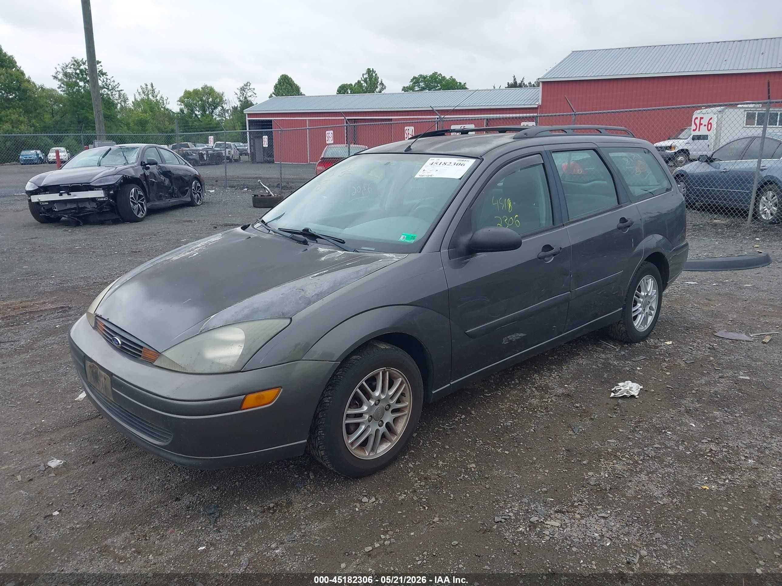 2003 Ford Focus Se/ztw Gray vin: 1FAHP36333W120061
