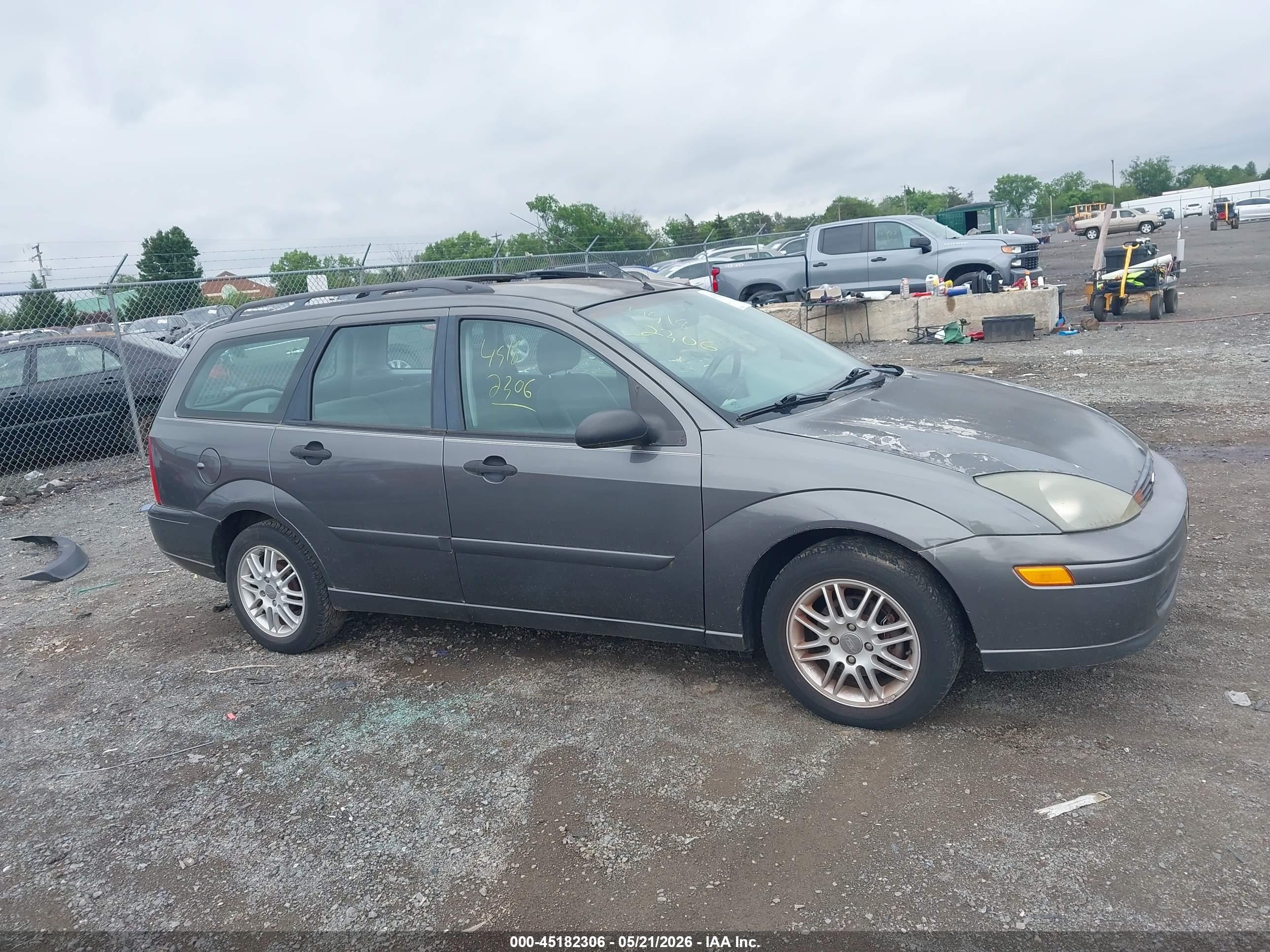 2003 Ford Focus Se/ztw Gray vin: 1FAHP36333W120061