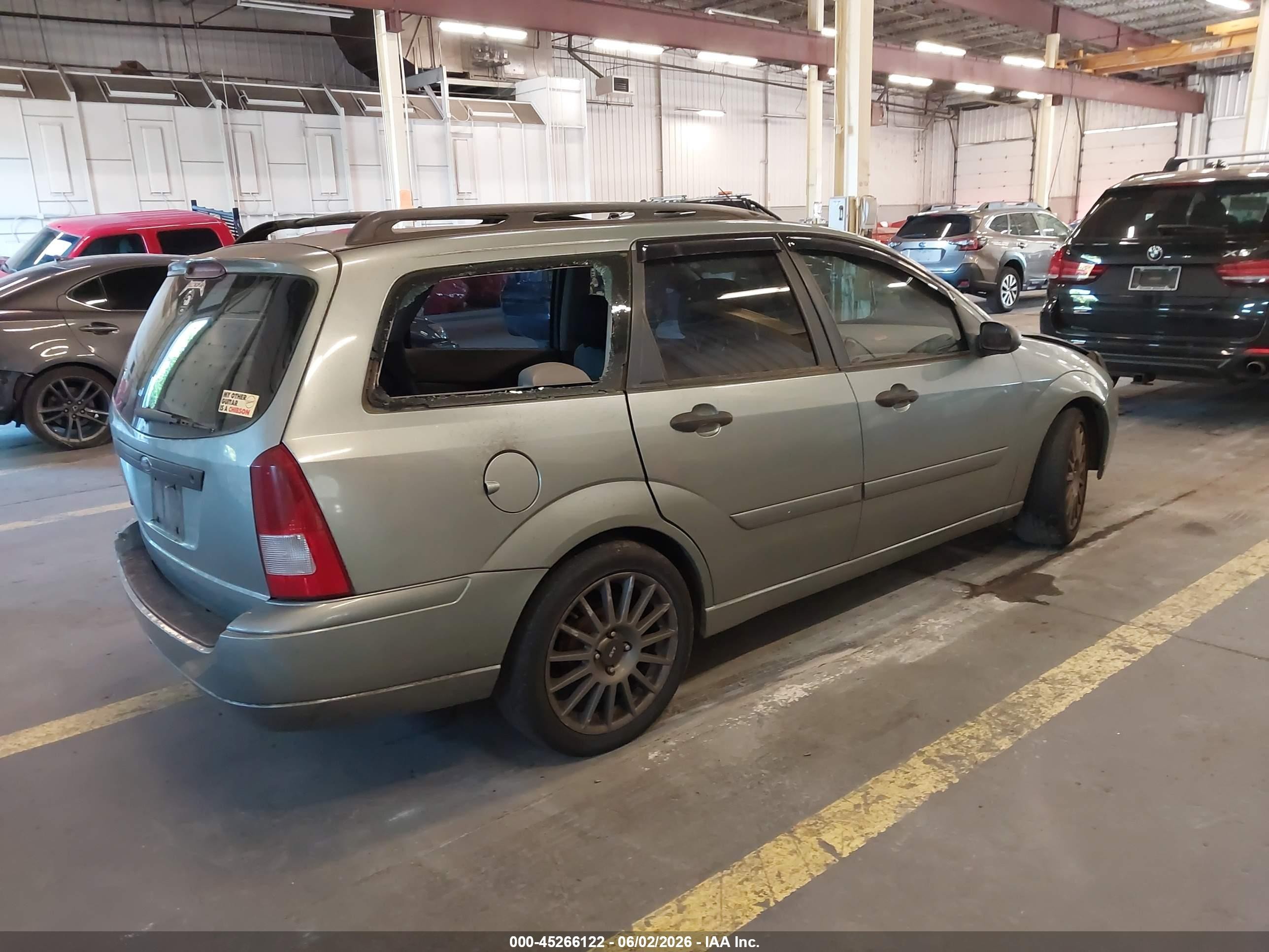 2003 Ford Focus Se/ztw Green vin: 1FAHP36363W154608