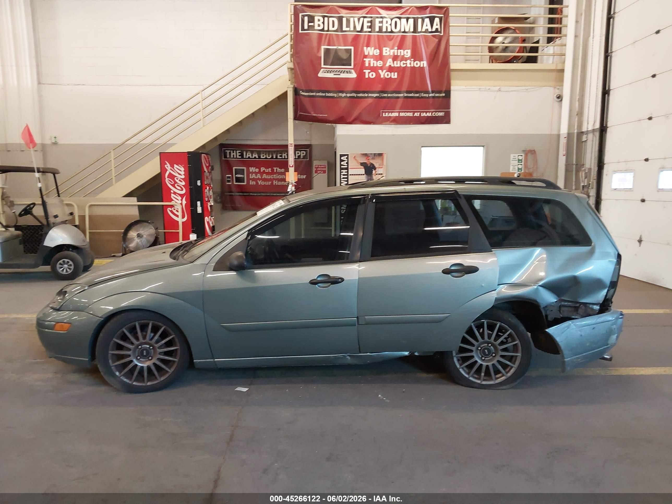 2003 Ford Focus Se/ztw Green vin: 1FAHP36363W154608