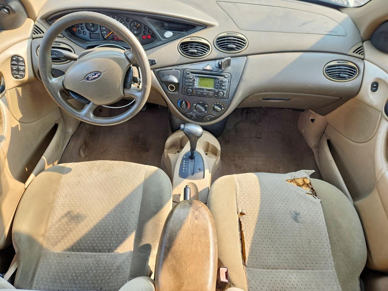 2003 Ford Focus Se Tan vin: 1FAHP36393W340000