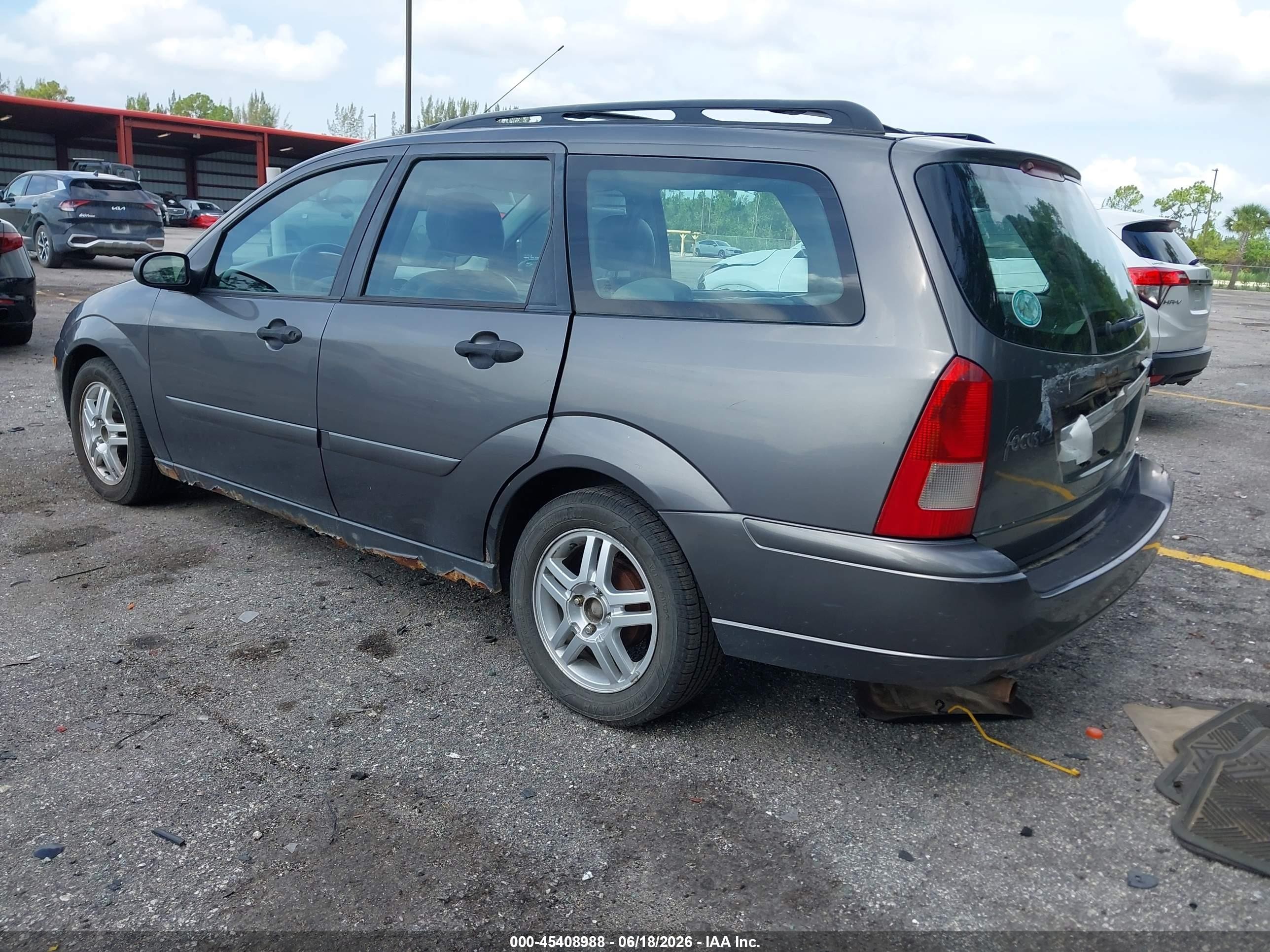 2002 Ford Focus Se Base/se Comfort/ztw Gray vin: 1FAHP363X2W163309
