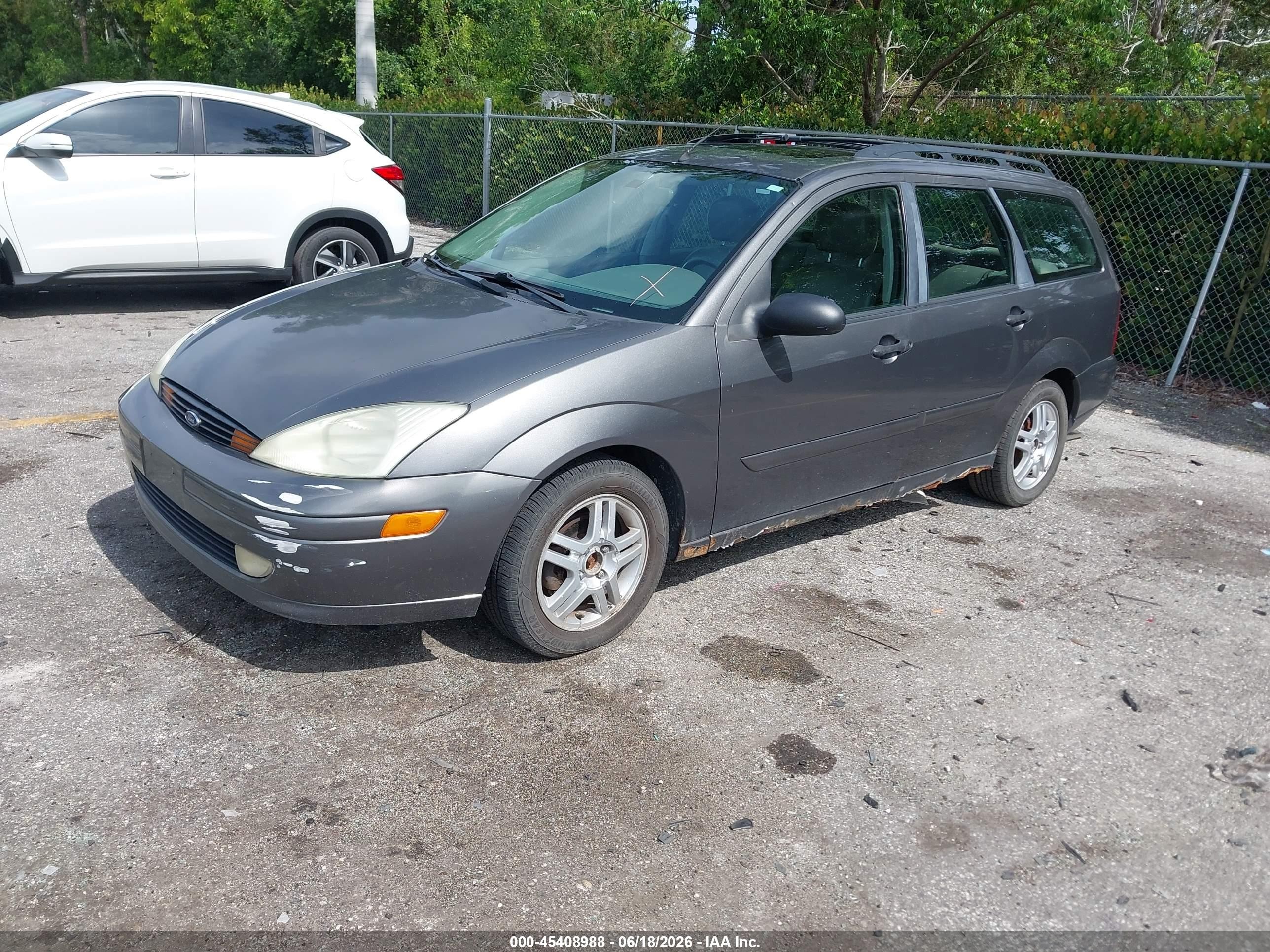 2002 Ford Focus Se Base/se Comfort/ztw Gray vin: 1FAHP363X2W163309