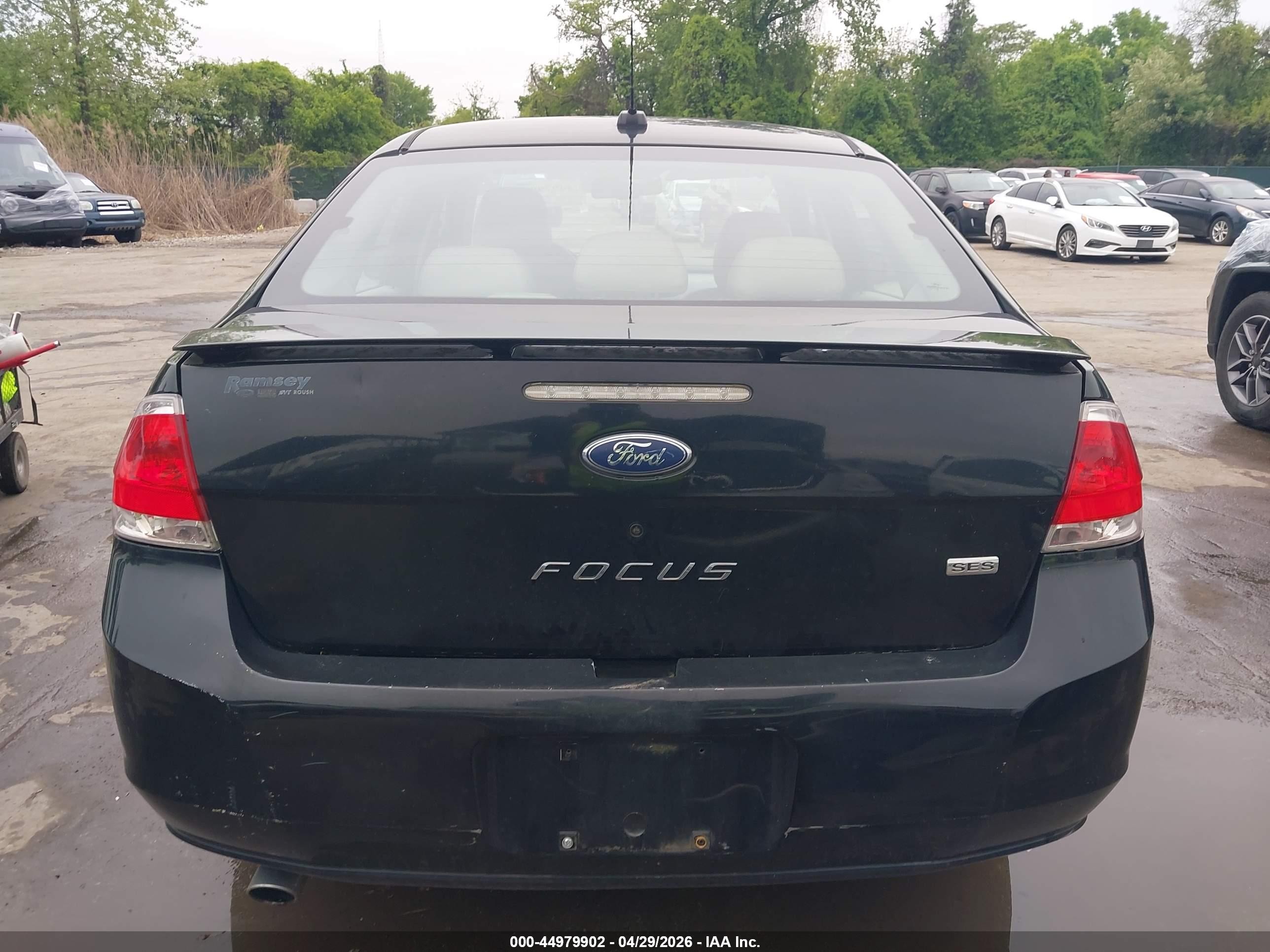 2009 Ford Focus Ses Черный vin: 1FAHP36N09W148135