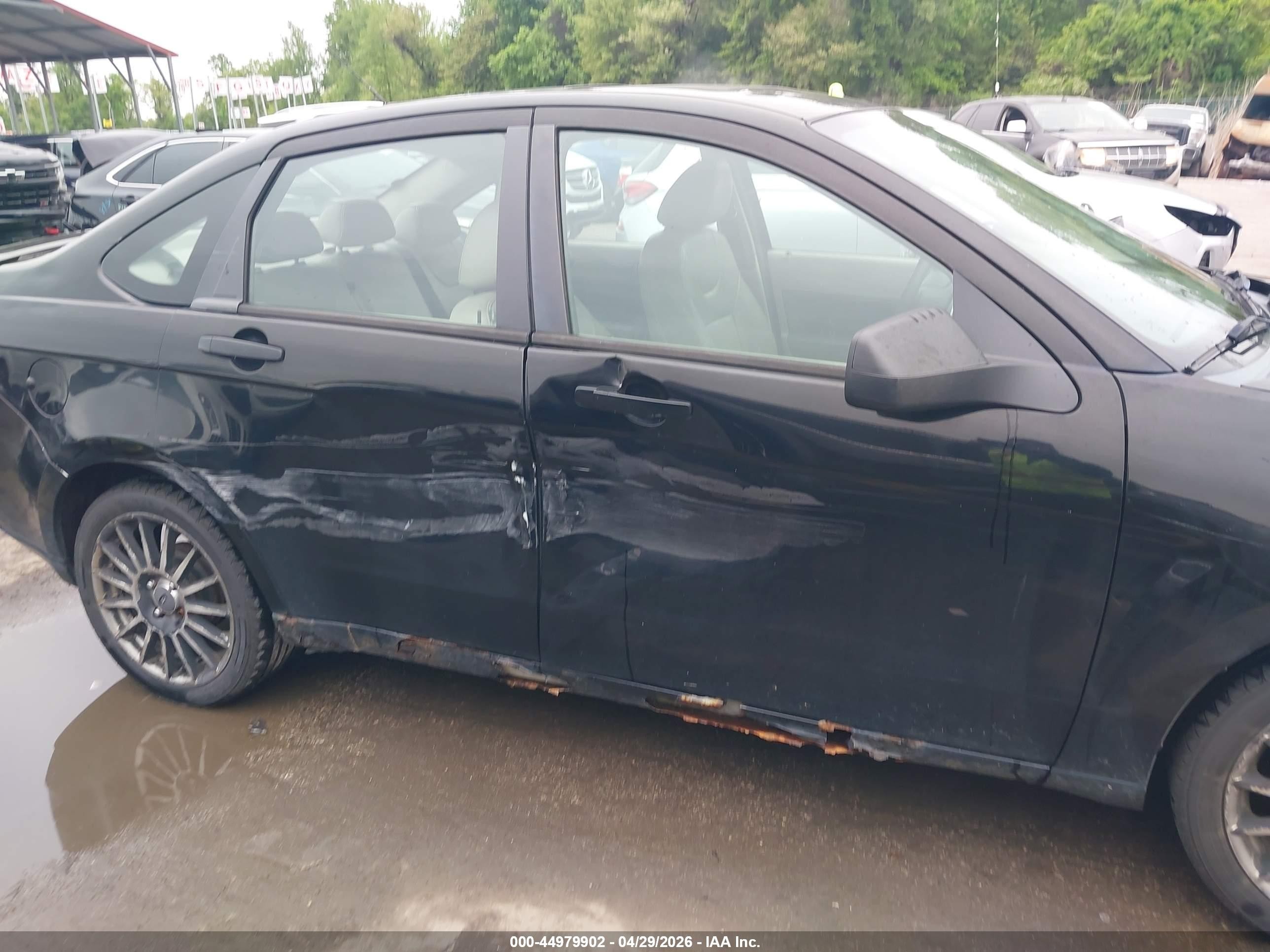 2009 Ford Focus Ses Черный vin: 1FAHP36N09W148135
