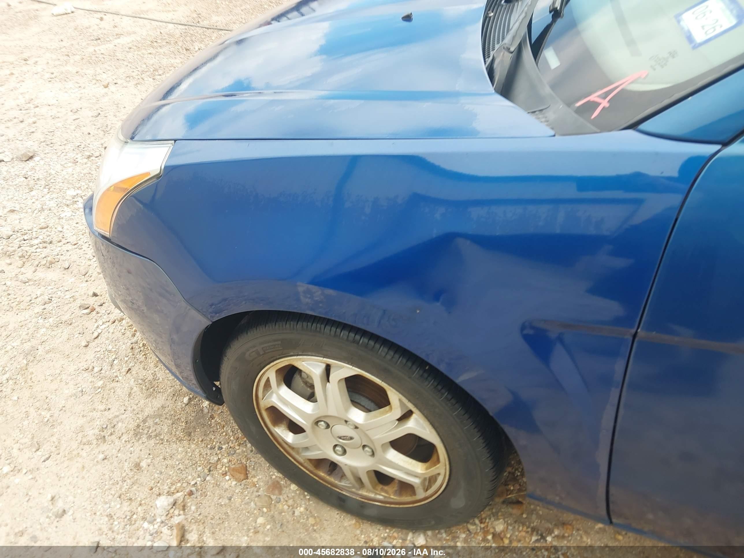 2009 Ford Focus Ses Blue vin: 1FAHP36N09W151438