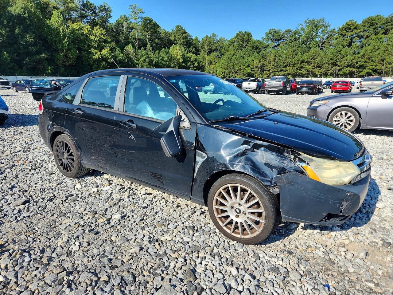 2009 Ford Focus Ses Black vin: 1FAHP36N09W209211