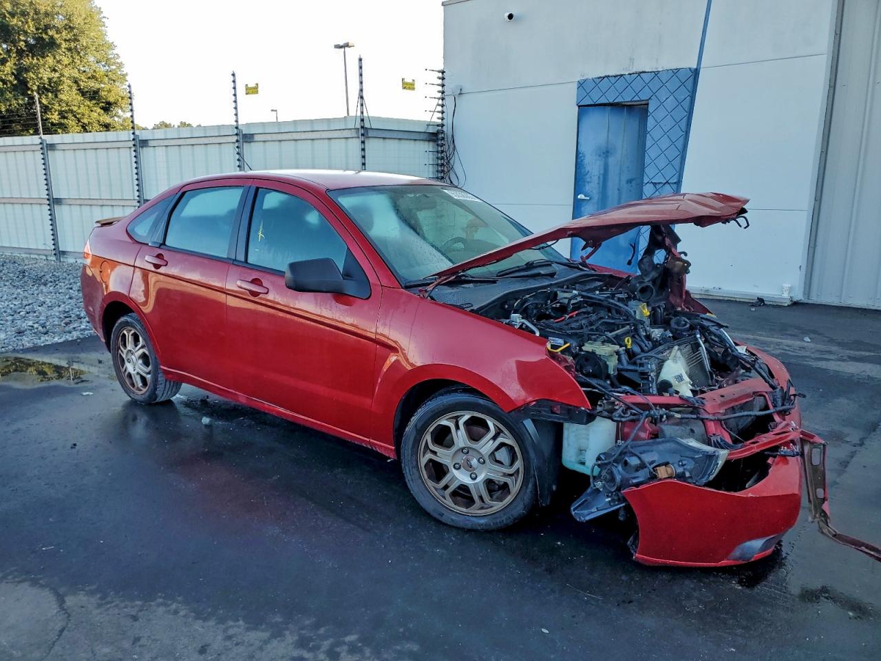 2009 Ford Focus Ses Red vin: 1FAHP36N09W217826
