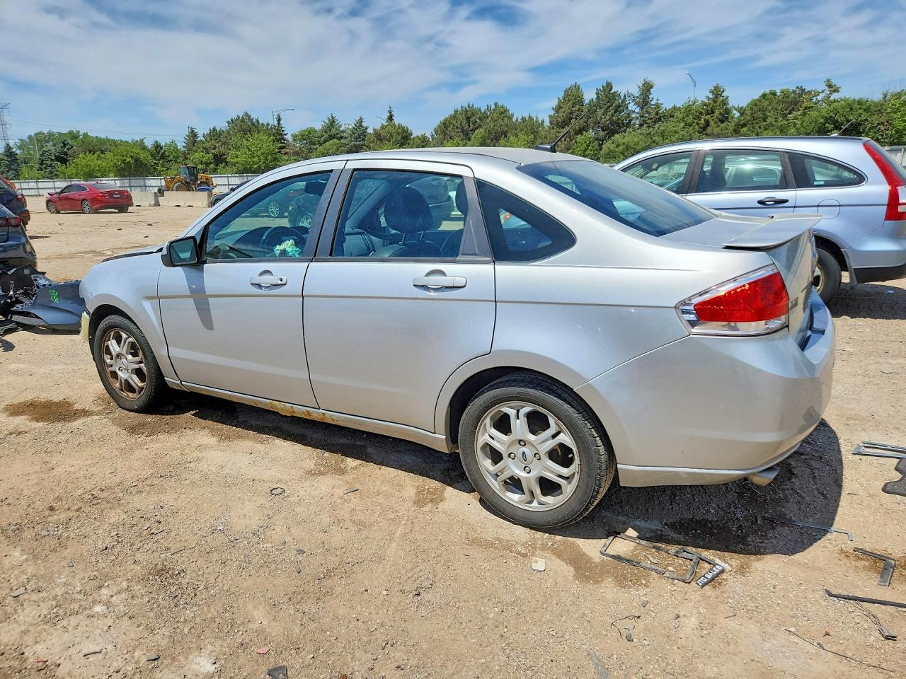 2009 Ford Focus Ses Серебряный vin: 1FAHP36N09W242242