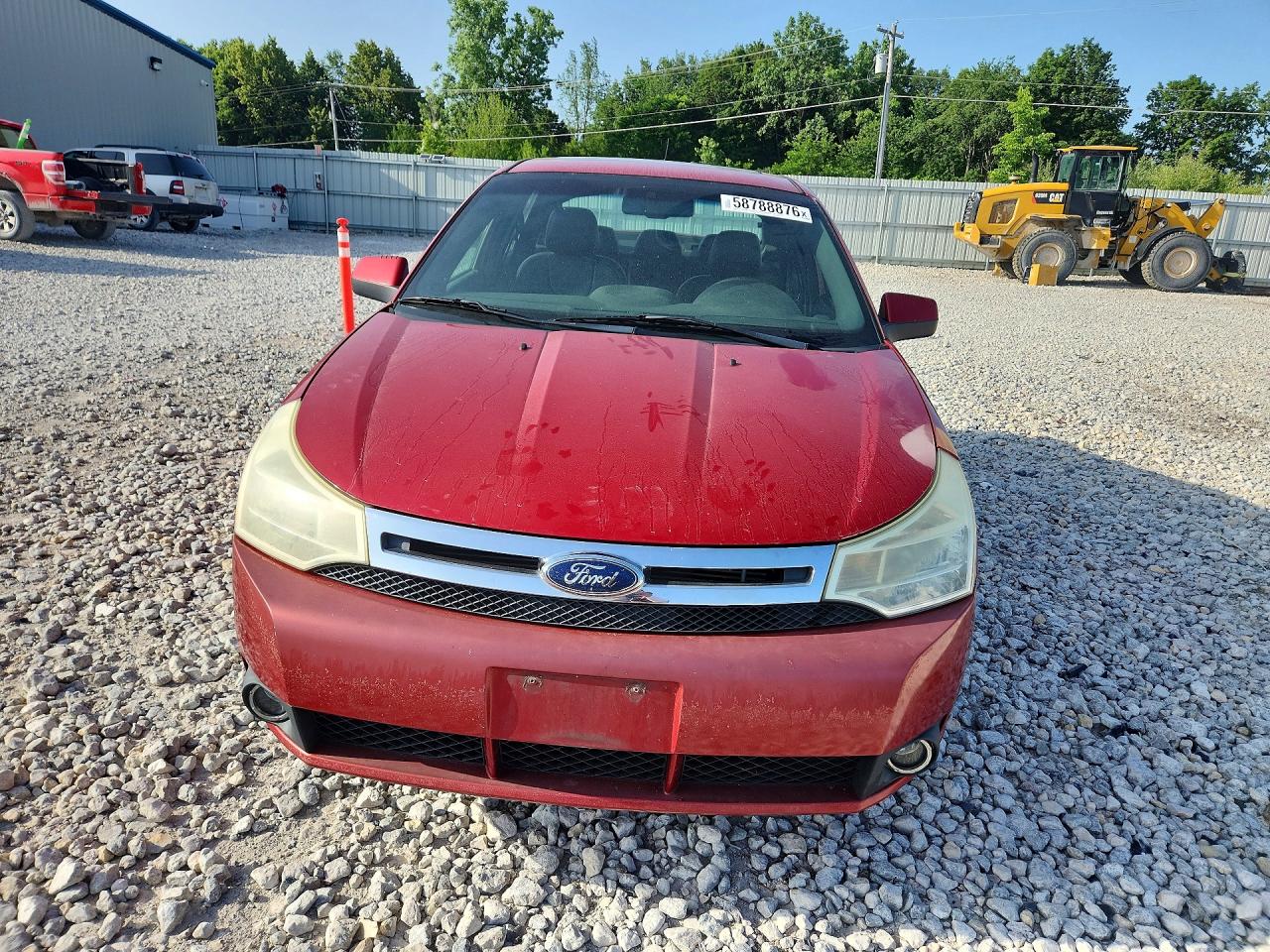 2009 Ford Focus Ses Burgundy vin: 1FAHP36N09W261597