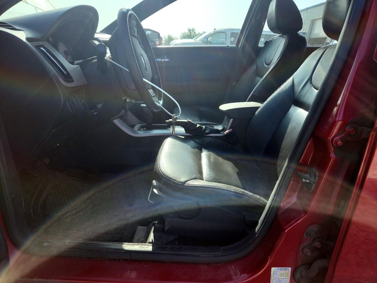 2009 Ford Focus Ses Burgundy vin: 1FAHP36N09W261597