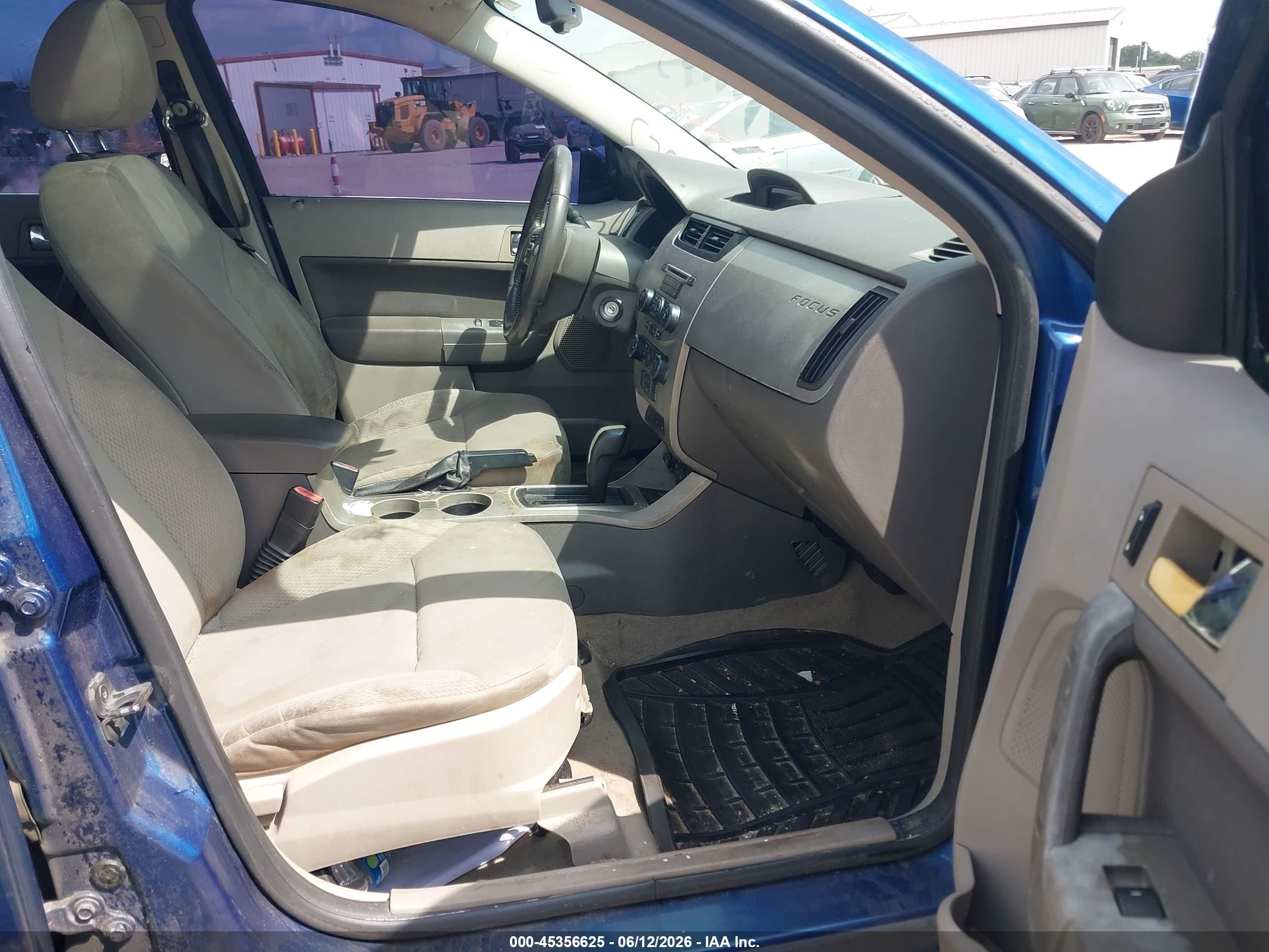 2009 Ford Focus Ses Blue vin: 1FAHP36N19W178096