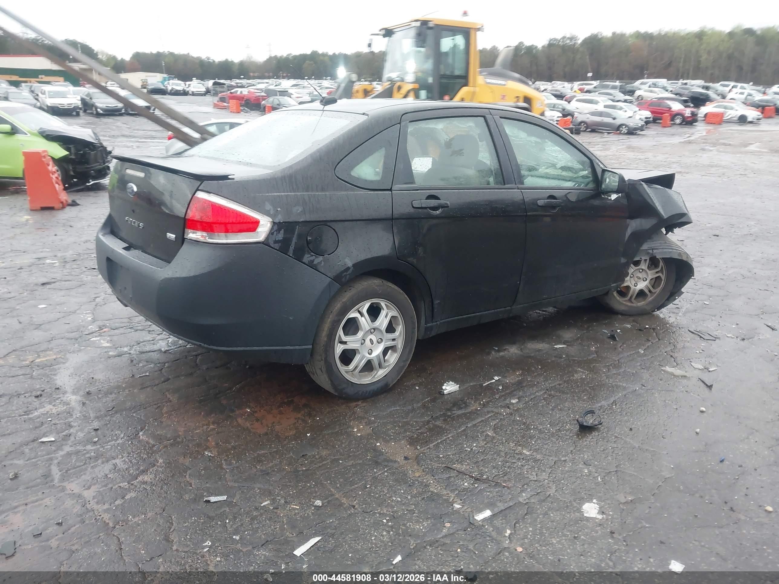 2009 Ford Focus Ses Black vin: 1FAHP36N19W193522