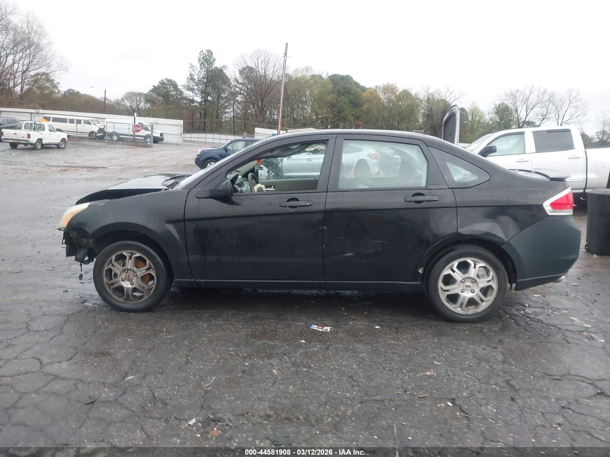 2009 Ford Focus Ses Black vin: 1FAHP36N19W193522