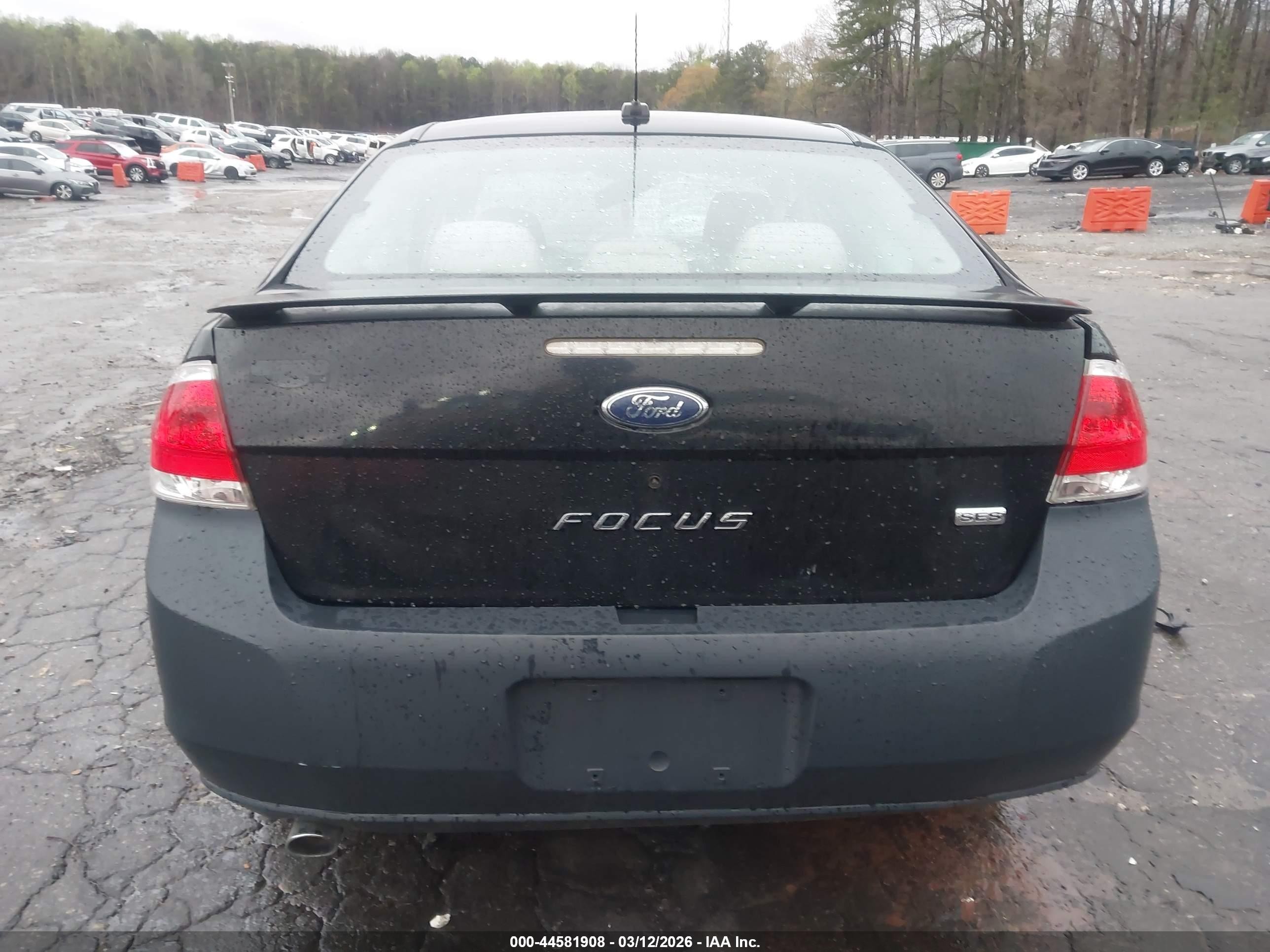 2009 Ford Focus Ses Black vin: 1FAHP36N19W193522