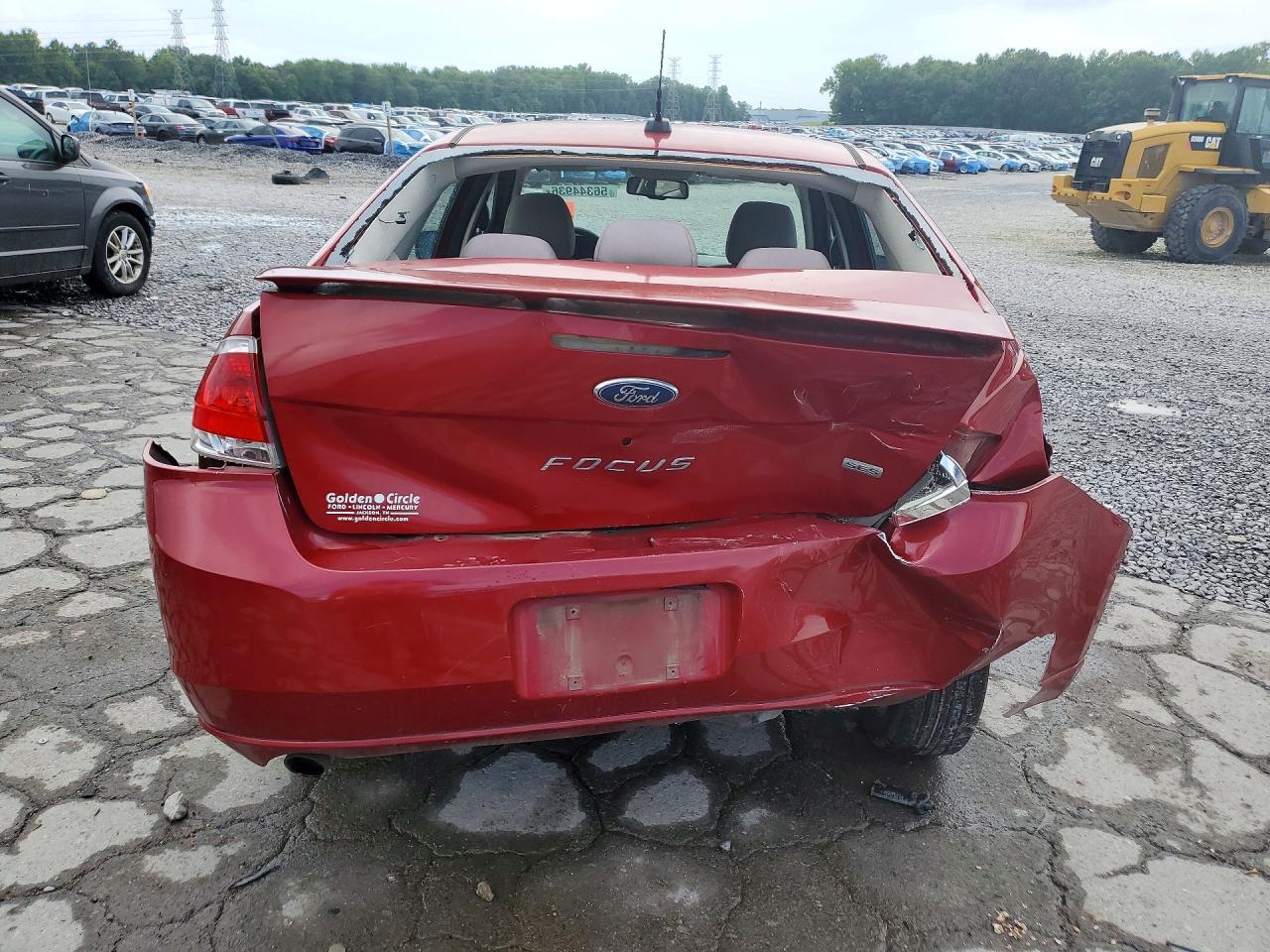 2009 Ford Focus Ses Red vin: 1FAHP36N29W125827