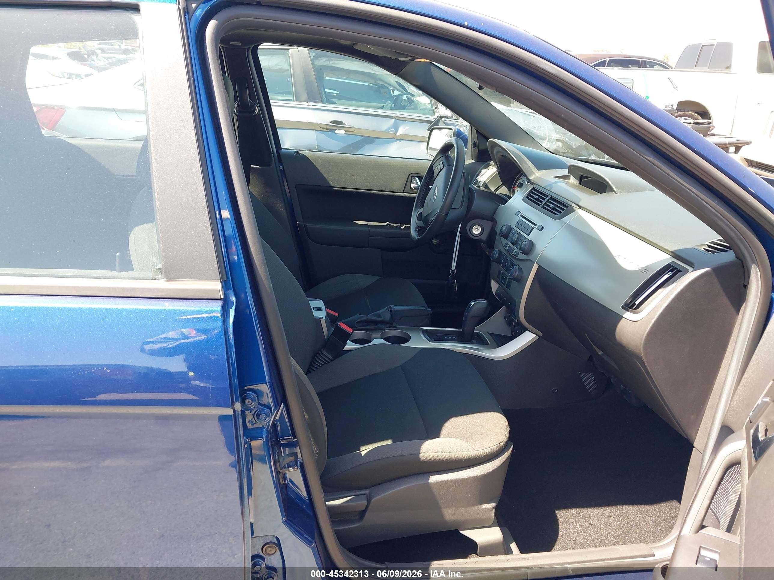 2009 Ford Focus Ses Синий vin: 1FAHP36N39W202446