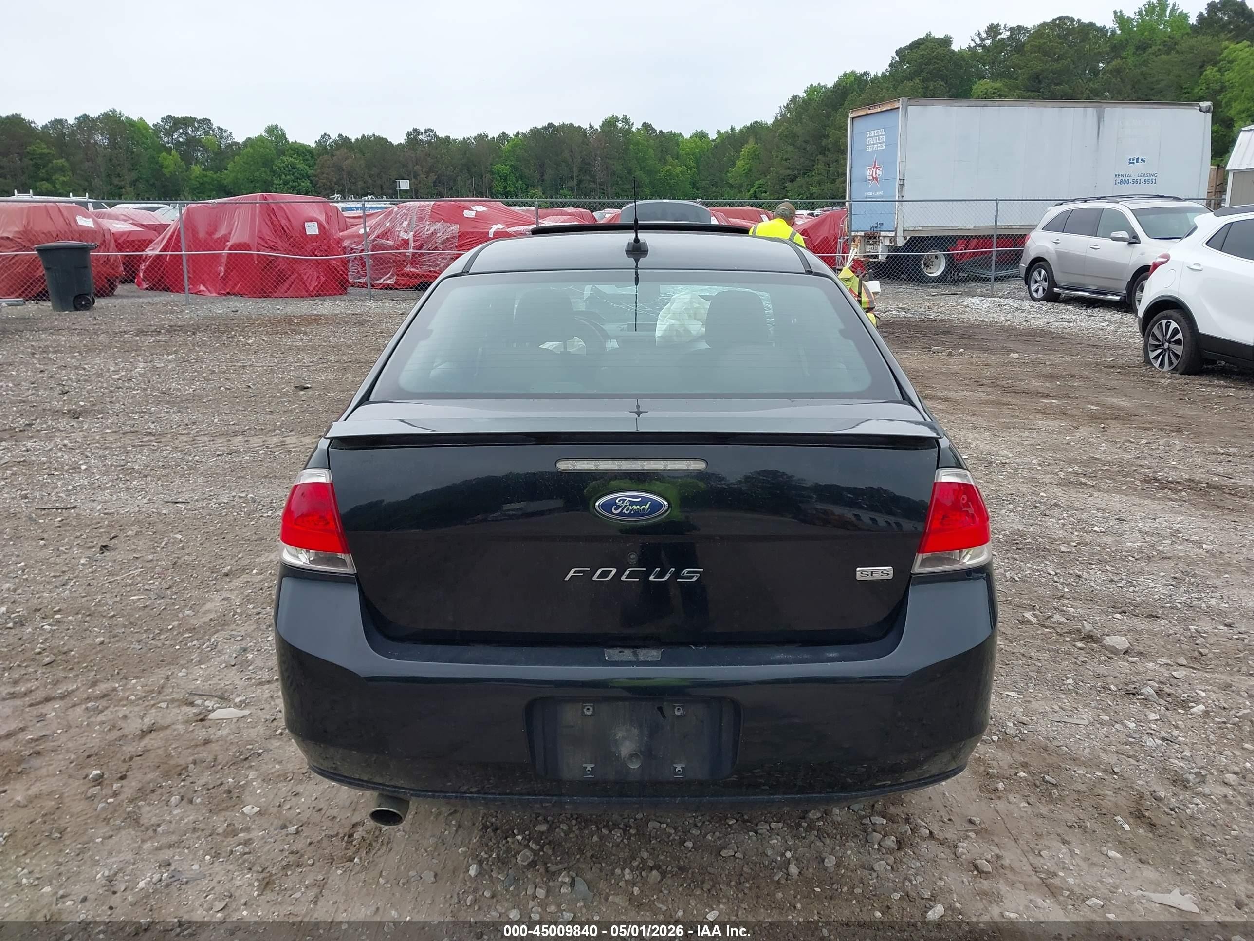 2009 Ford Focus Ses Черный vin: 1FAHP36N49W151071