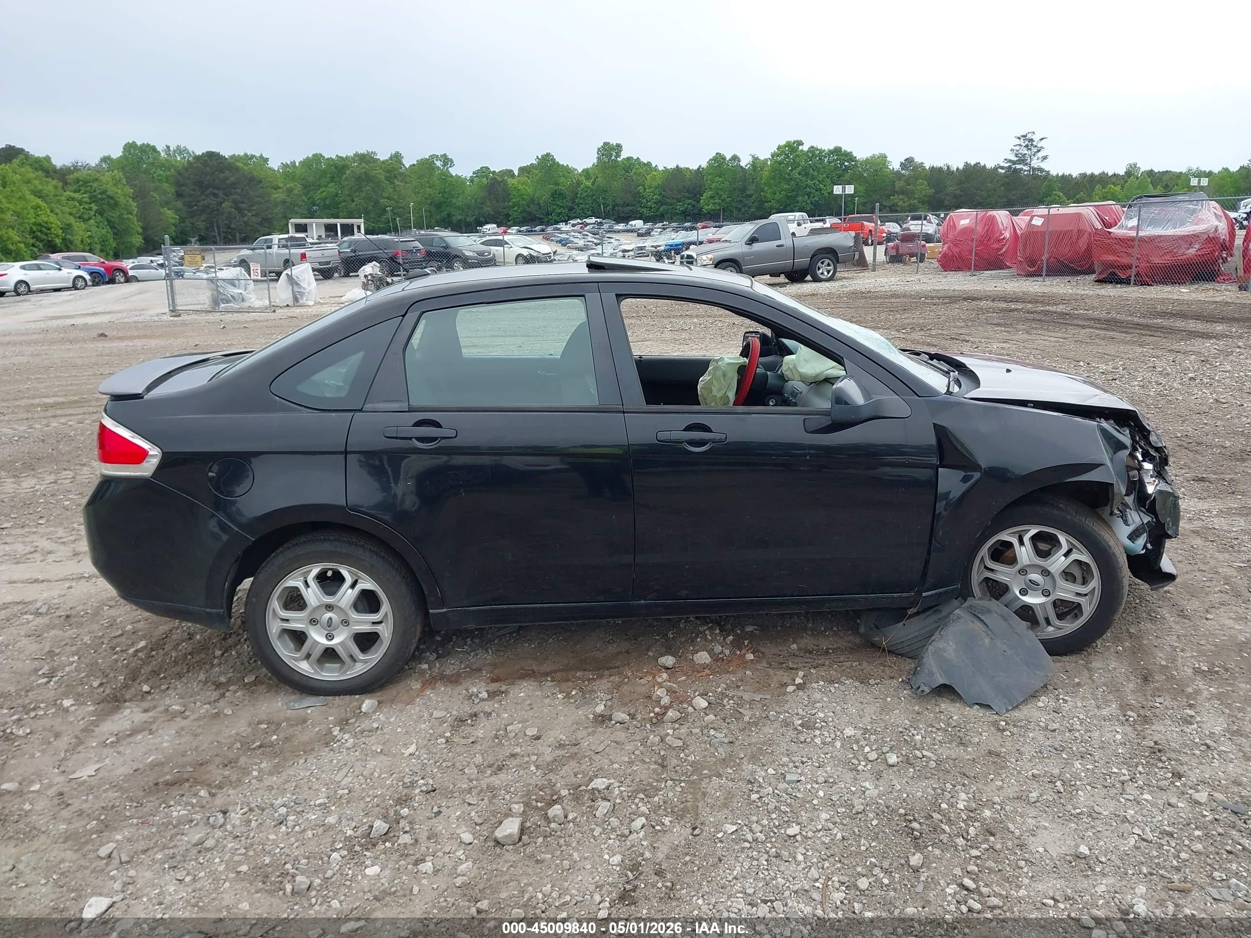 2009 Ford Focus Ses Черный vin: 1FAHP36N49W151071