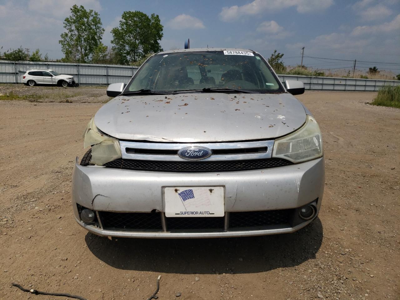 2009 Ford Focus Серебряный vin: 1FAHP36N59W168929