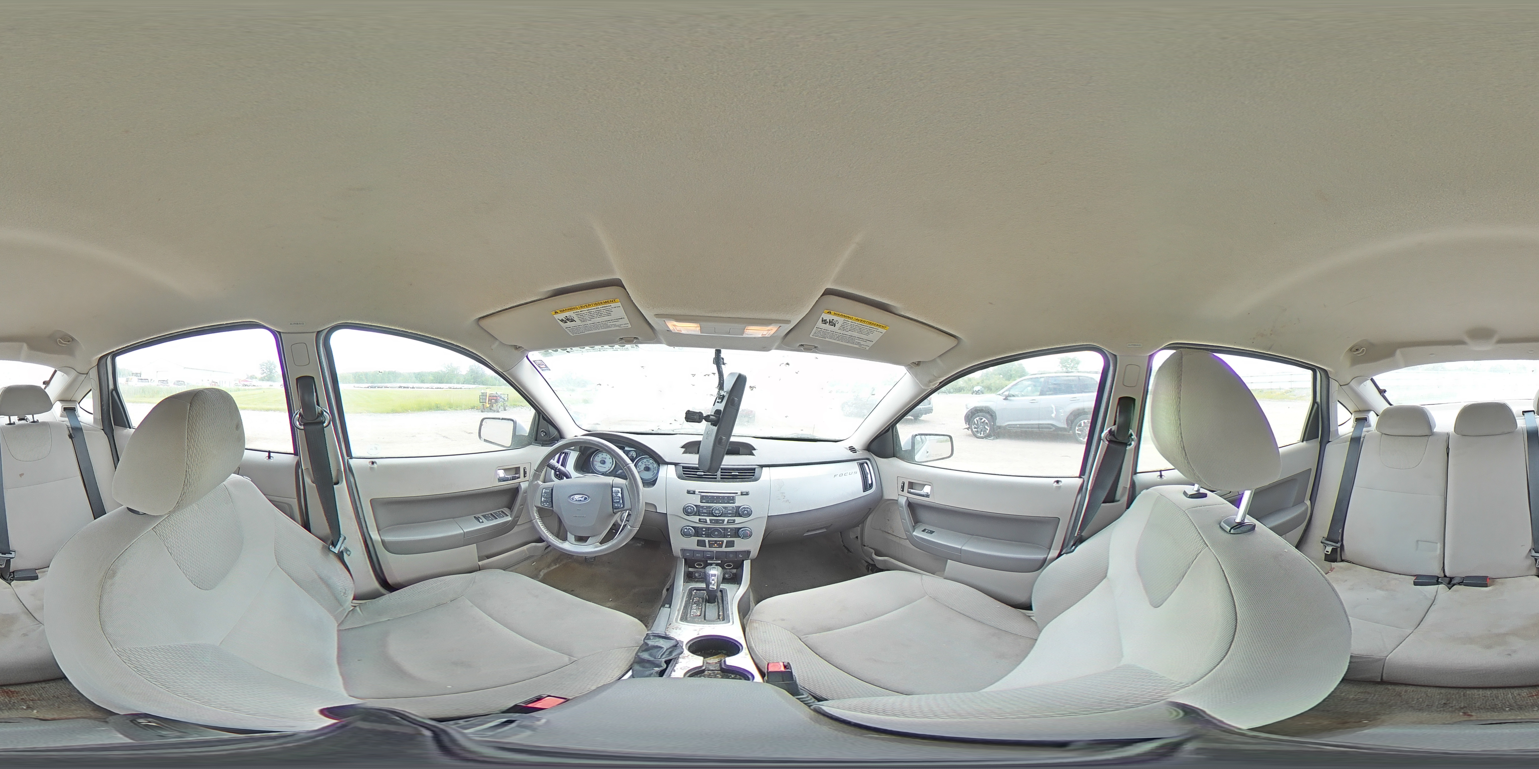 2009 Ford Focus Серебряный vin: 1FAHP36N59W168929