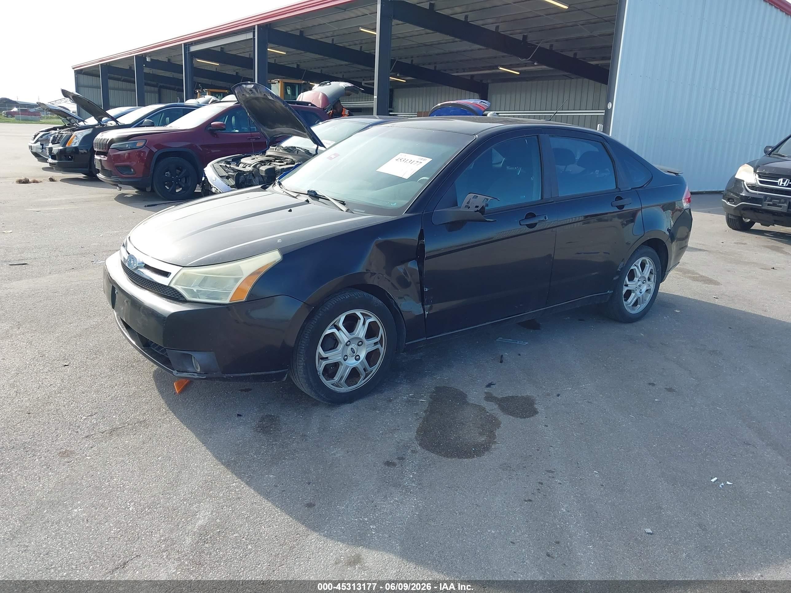 2009 Ford Focus Ses Black vin: 1FAHP36N59W173600