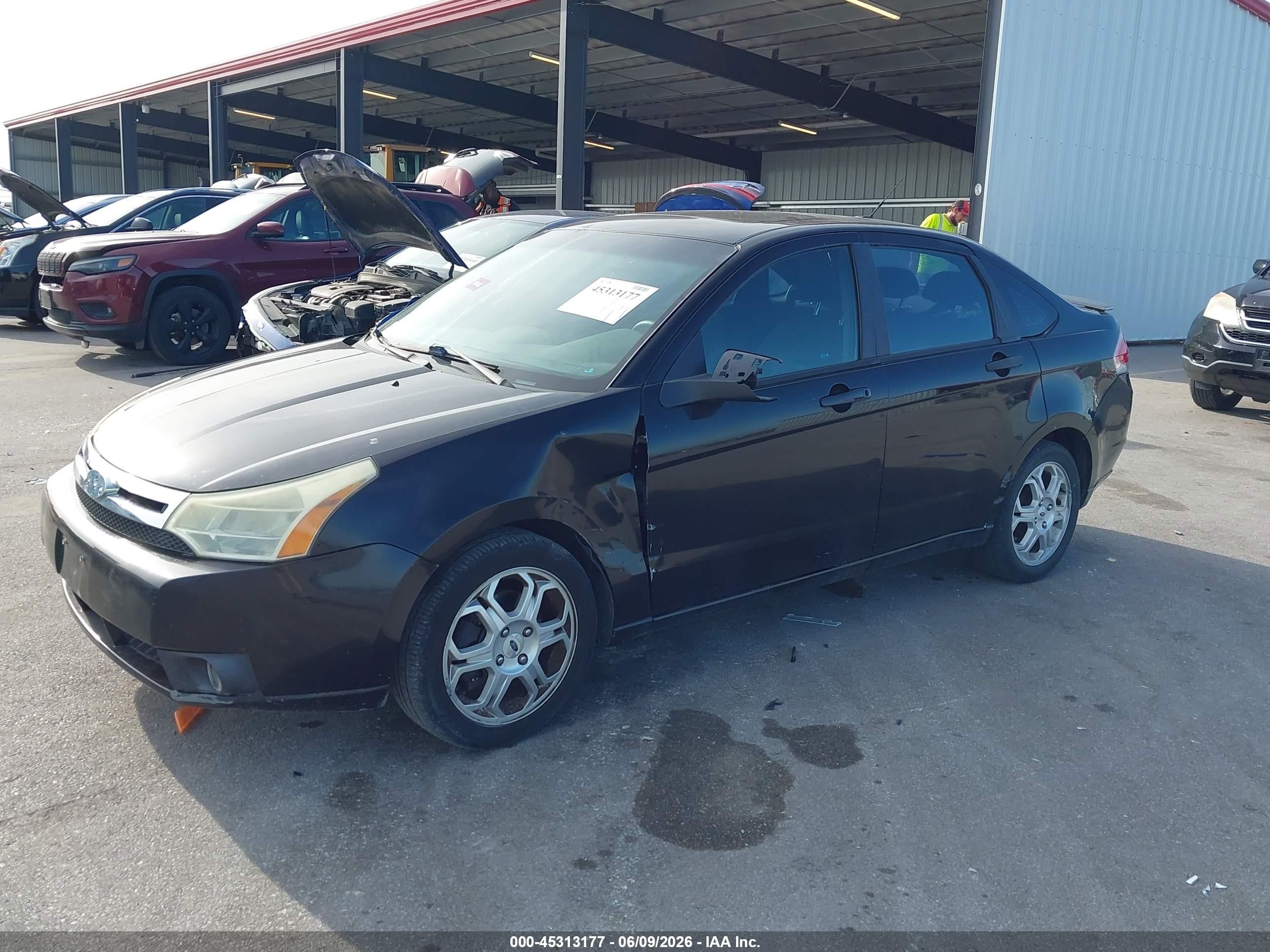 2009 Ford Focus Ses Black vin: 1FAHP36N59W173600
