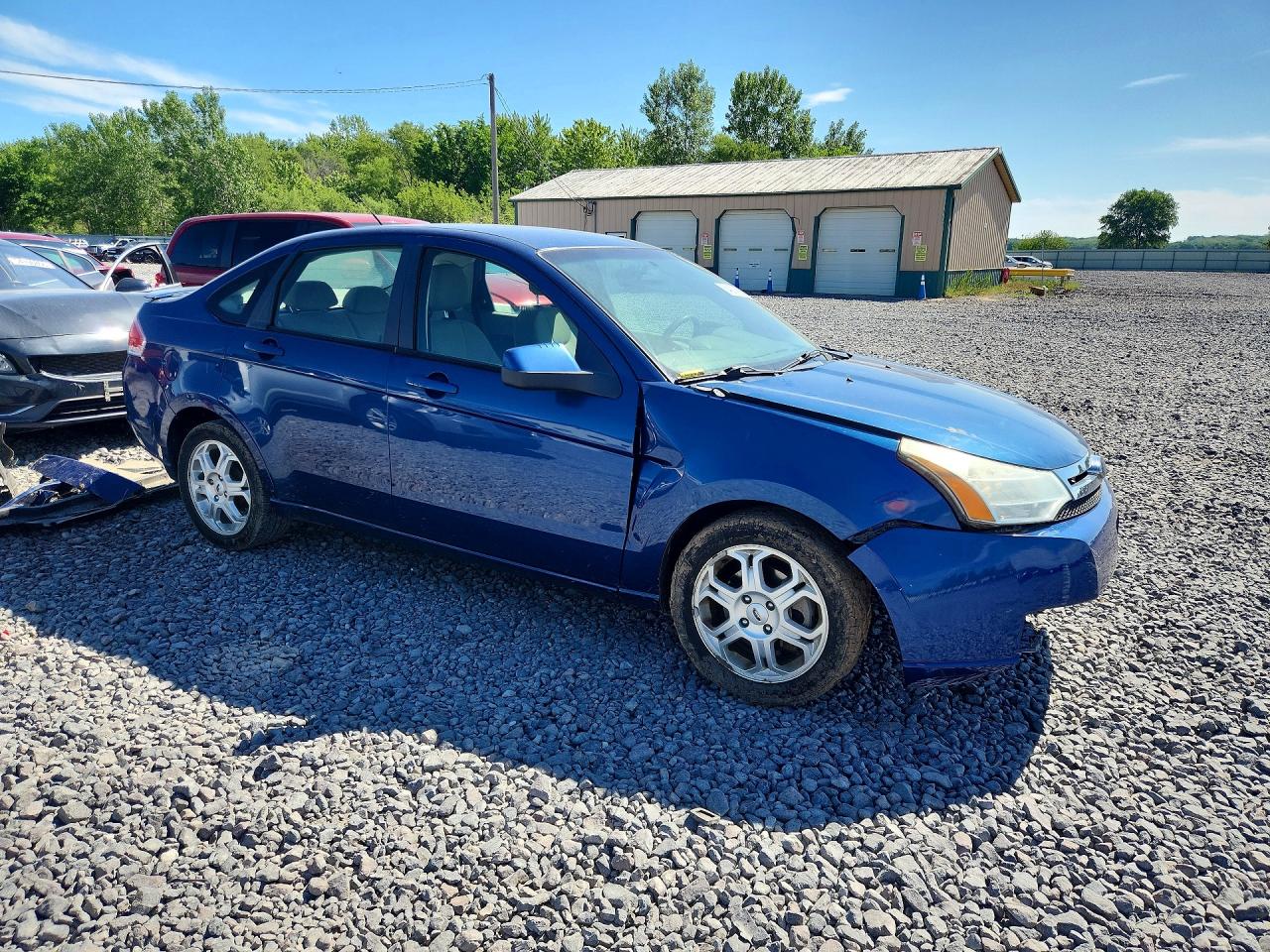 2009 Ford Focus Ses Blue vin: 1FAHP36N59W191739