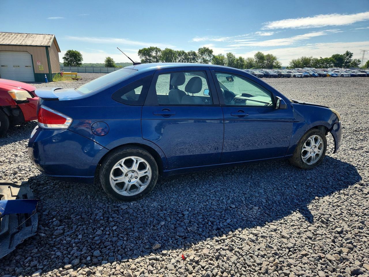 2009 Ford Focus Ses Blue vin: 1FAHP36N59W191739