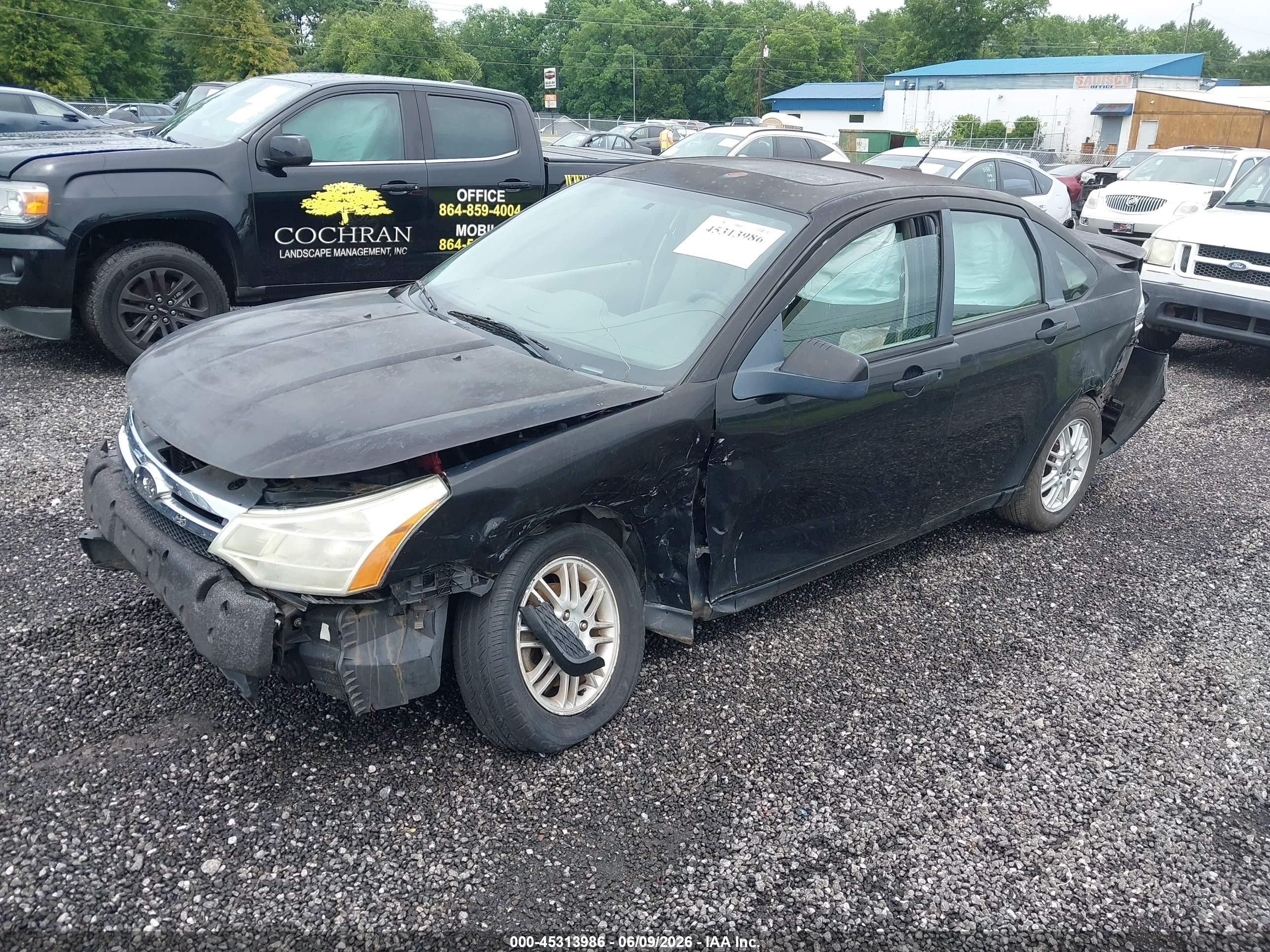 2009 Ford Focus Ses Черный vin: 1FAHP36N69W121621