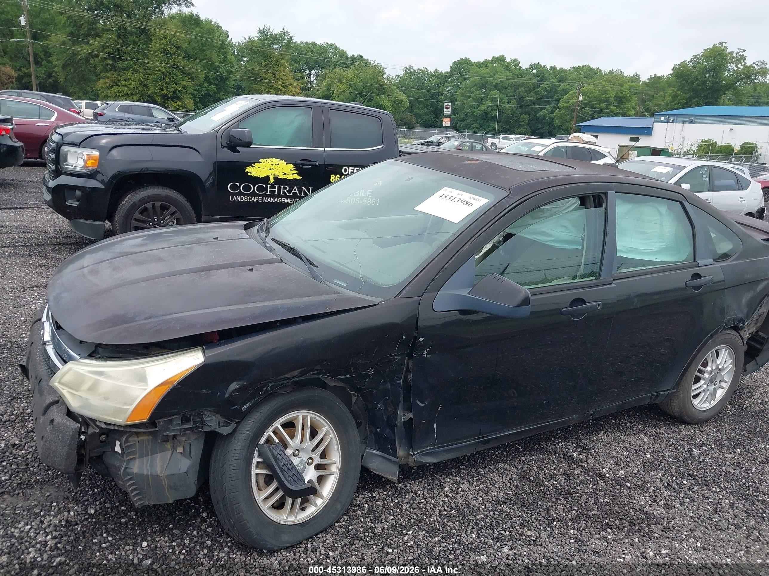 2009 Ford Focus Ses Черный vin: 1FAHP36N69W121621